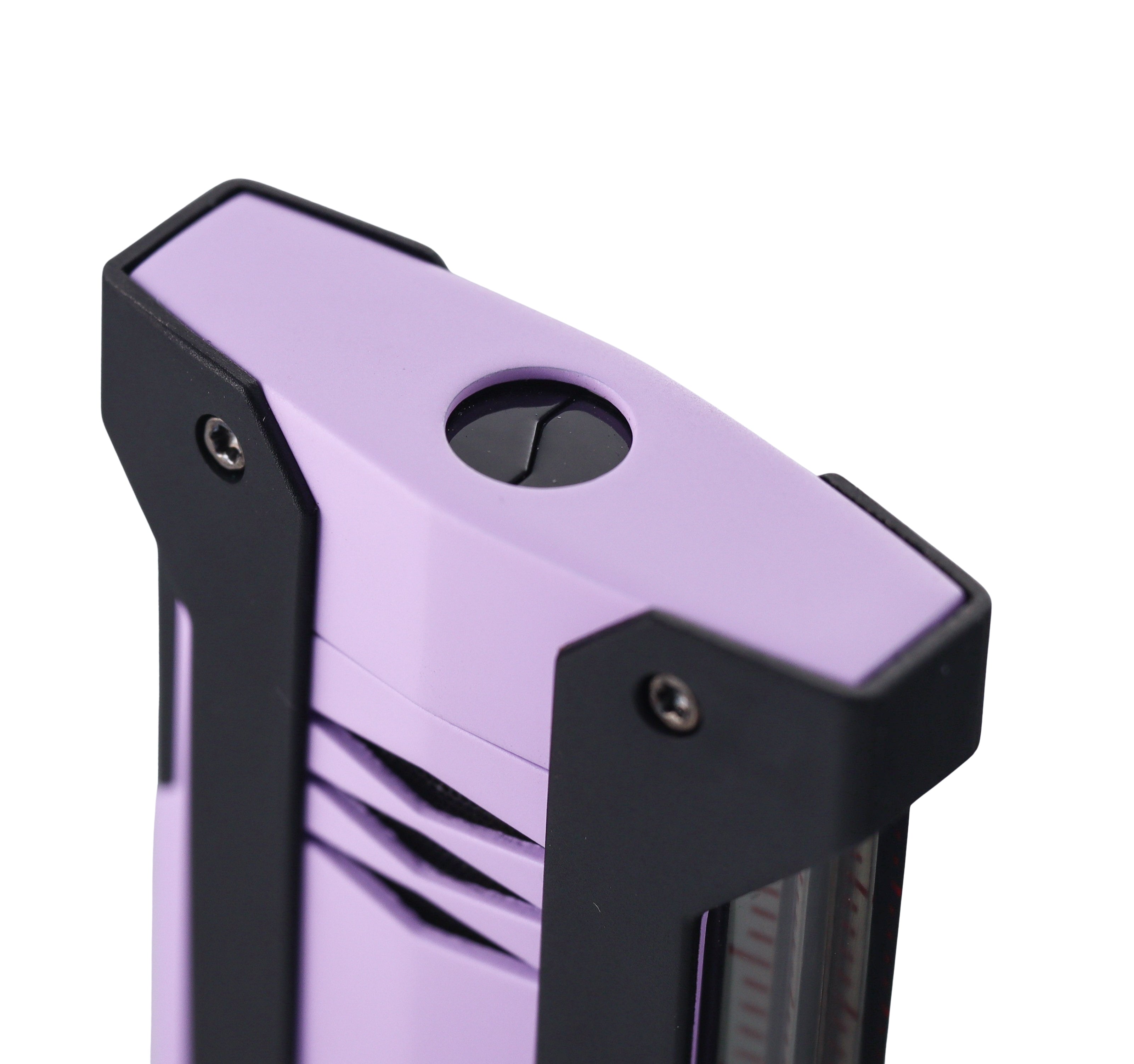 S.T. Dupont Defi Extreme Matte Black & Lilac Lighter 021465