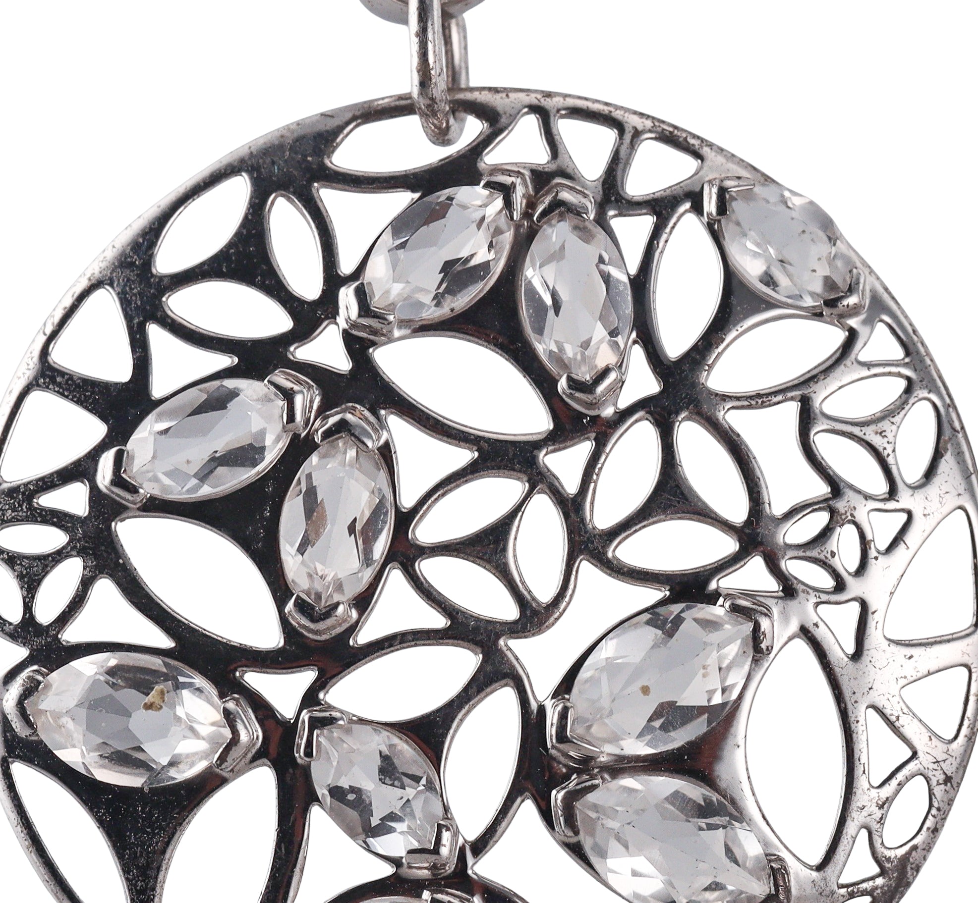 Di Modolo Icona Sterling Silver Crystal Earrings