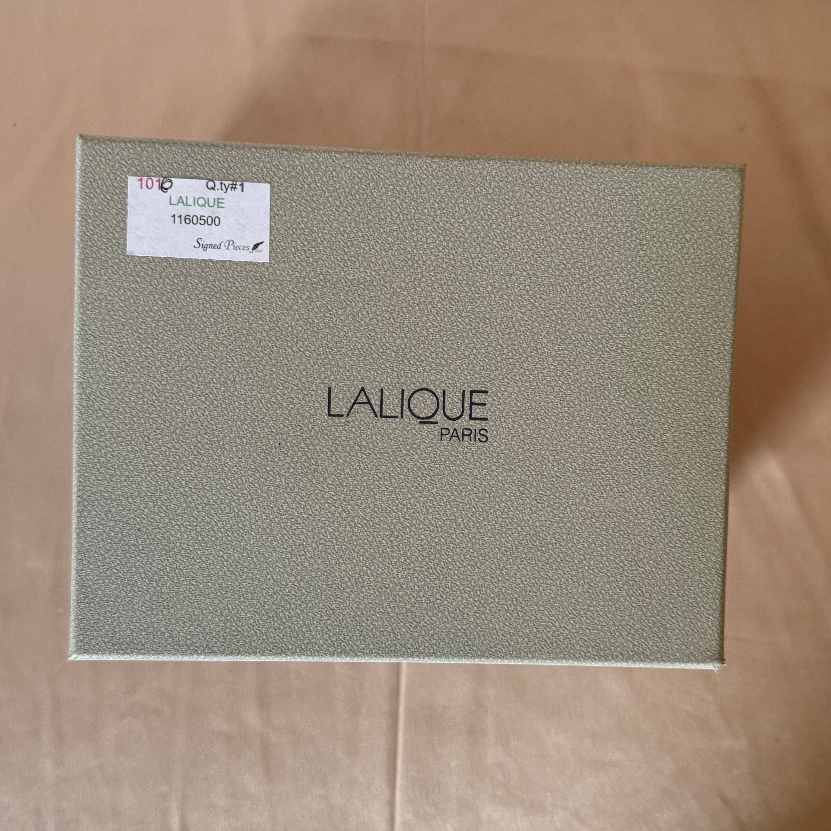 Lalique Crystal Clear Corrion Bird Figure 1160500