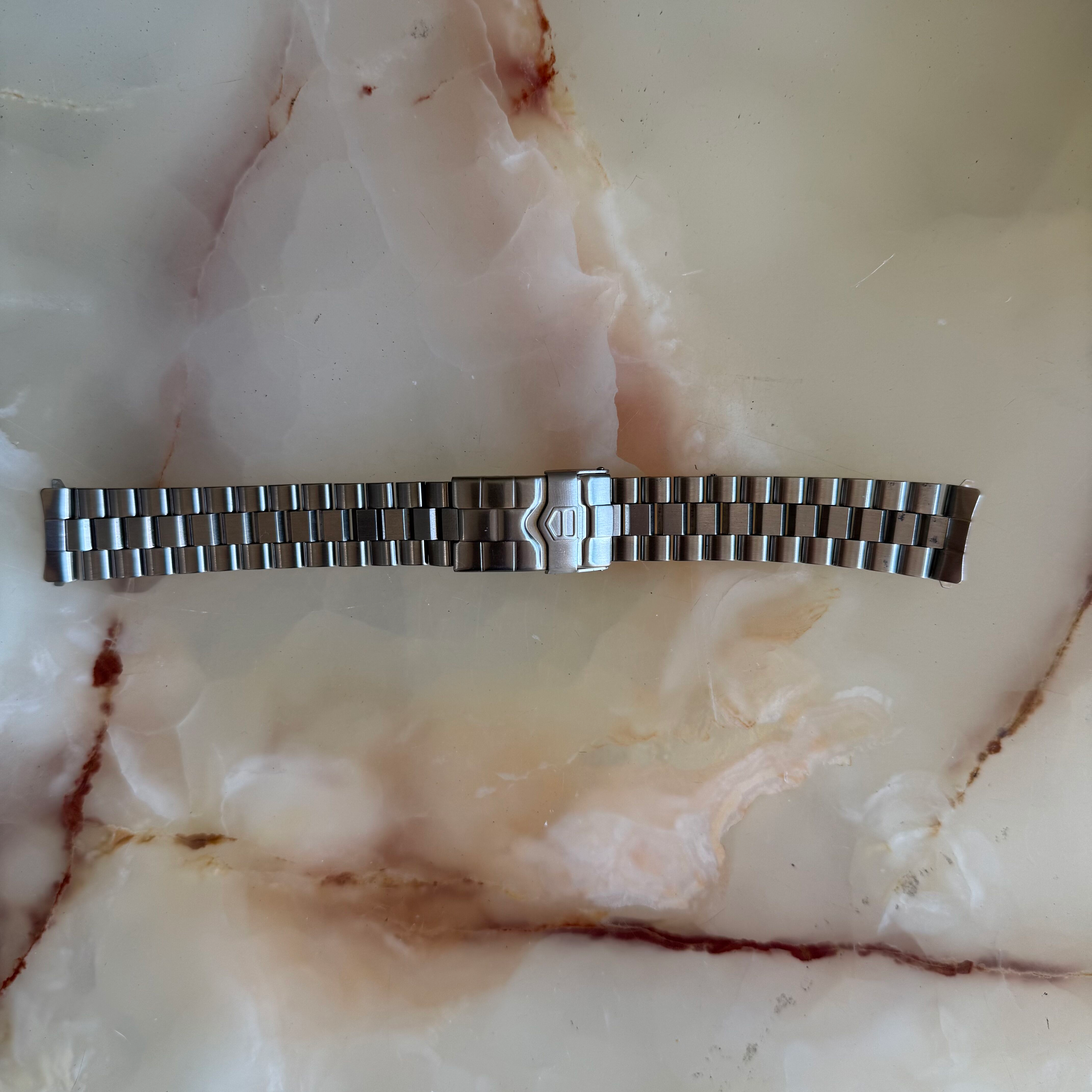 Authentic TAG Heuer Classic 2000 Stainless Steel Bracelet 18mm BA0318