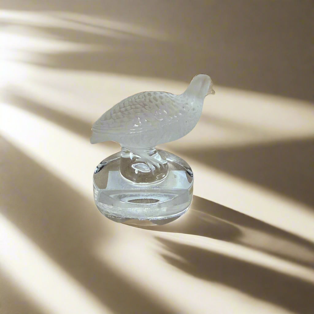 Lalique Crystal Place Card Setting Set of 5