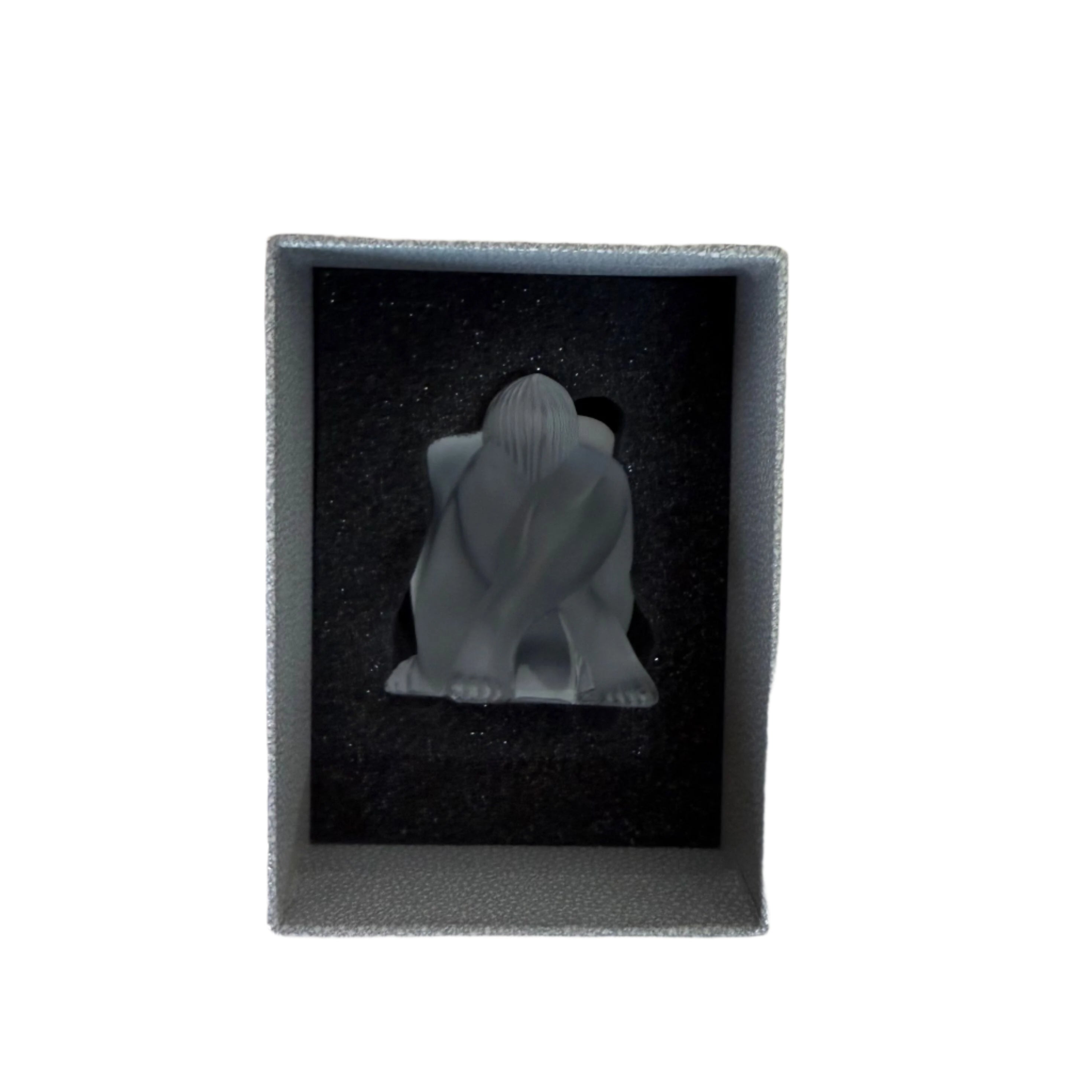 Lalique Crystal Figurine Nude Sitting 1191700
