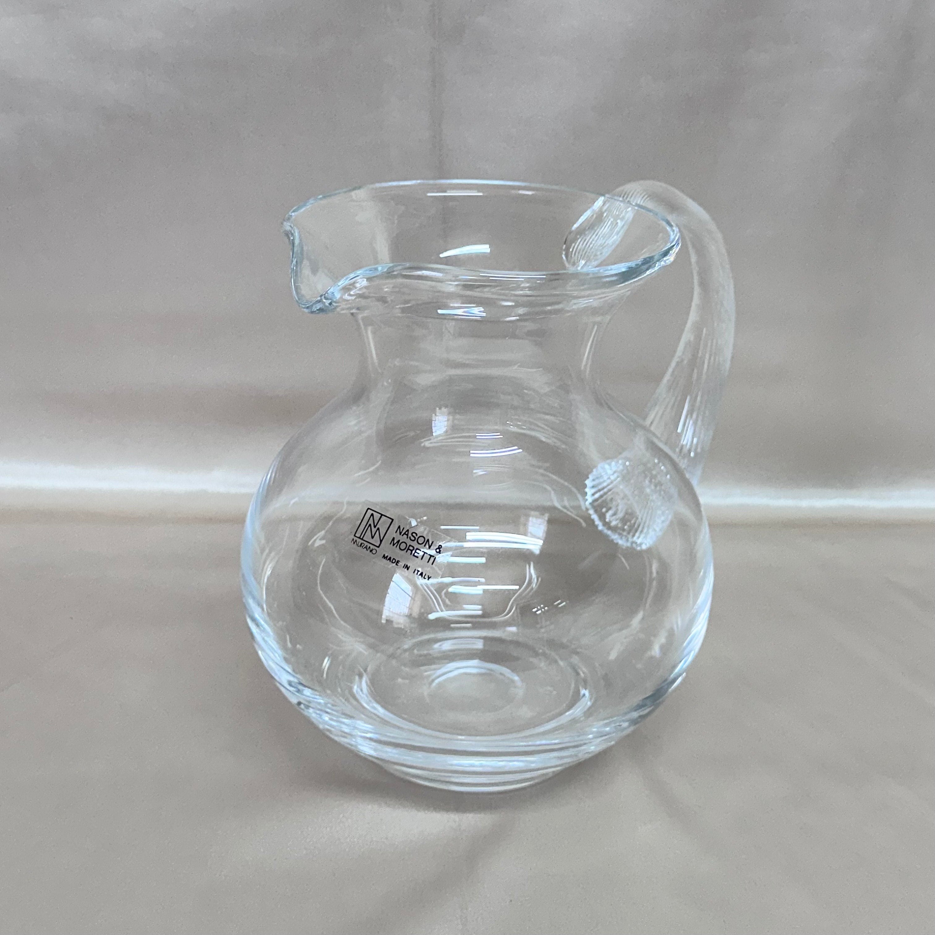 Nasonmoretti Murano Water Pitcher