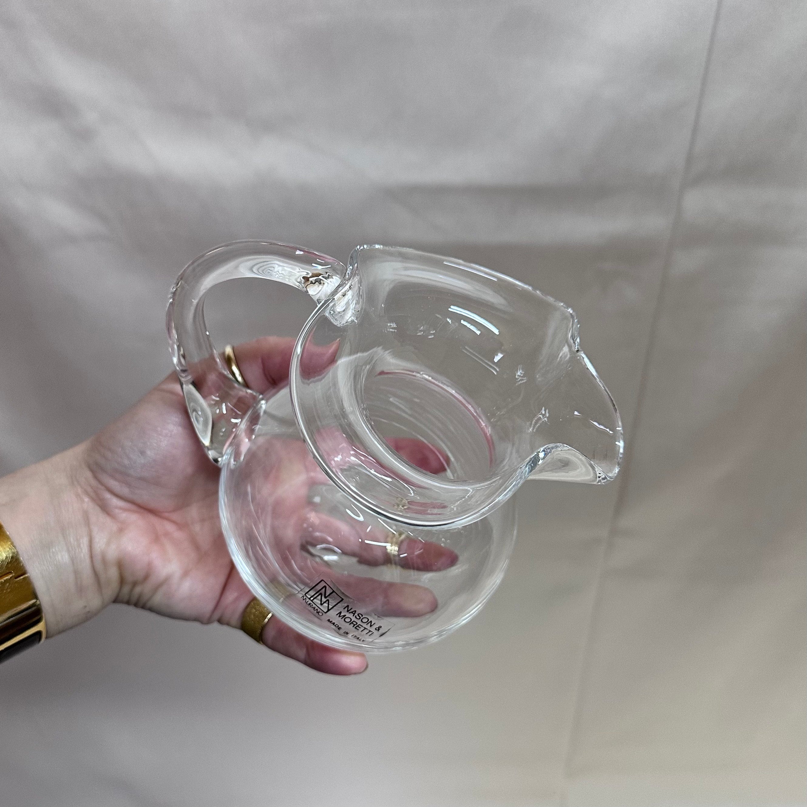Nasonmoretti Murano Small Water Pitcher Vase