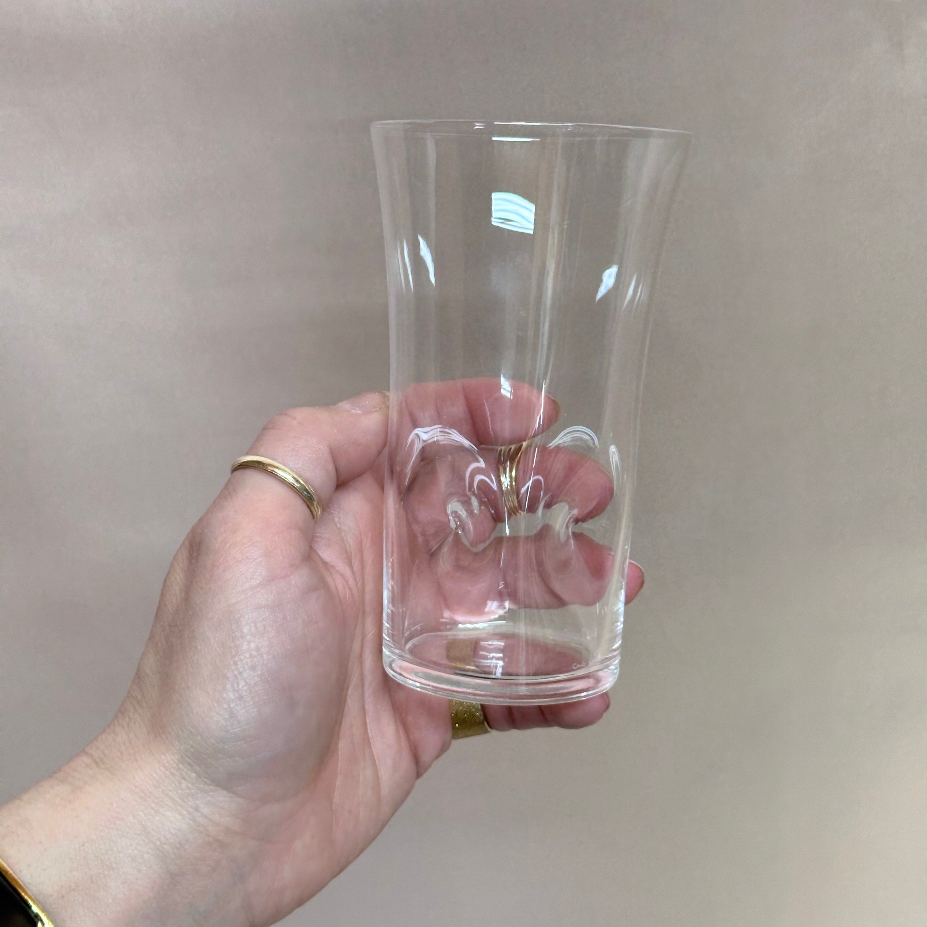 Carlo Moretti Murano Water Clear Glass Set of 6