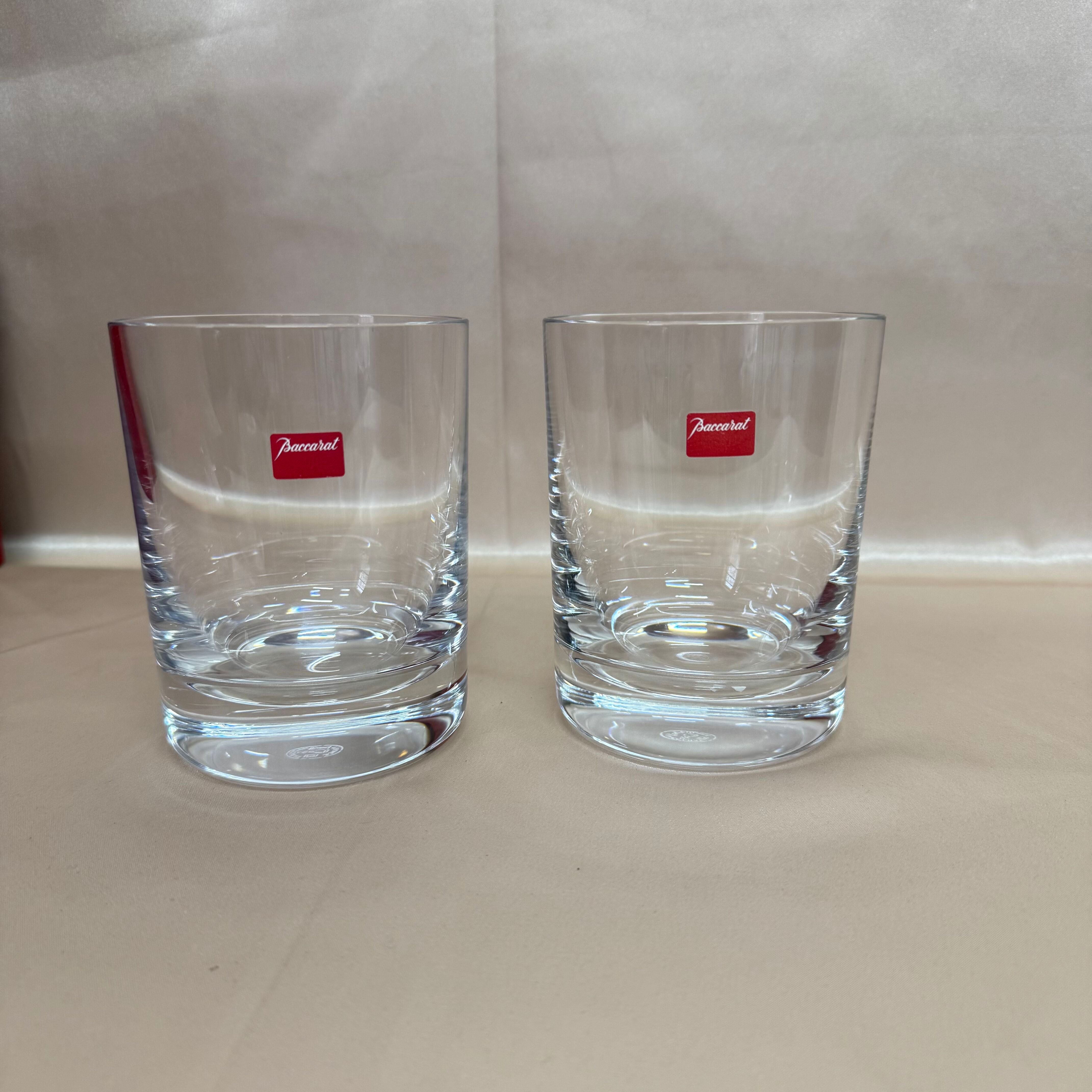 Baccarat Perfection Triple Old Fashioned Crystal Set of 2