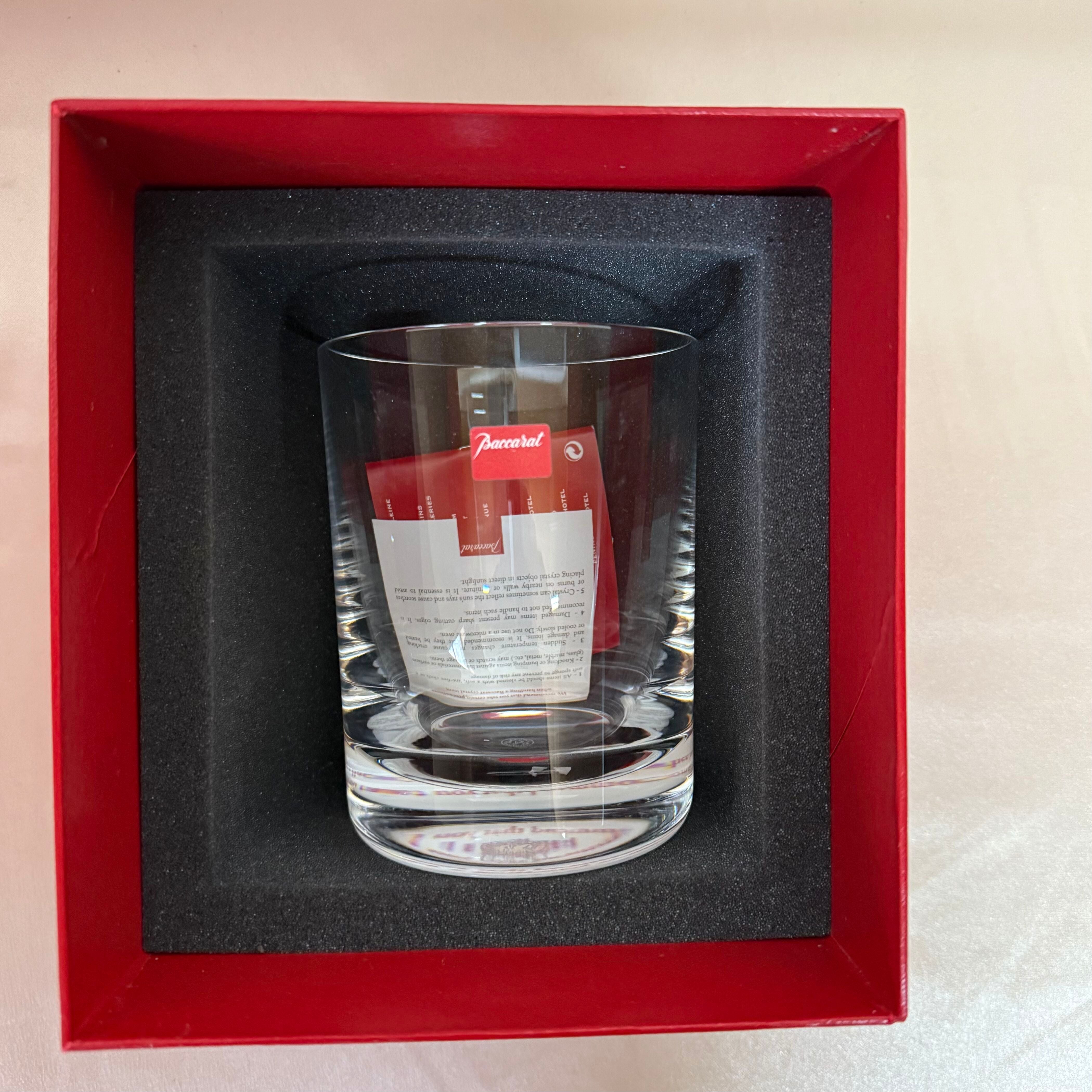 Baccarat Perfection Triple Old Fashioned Crystal Set of 2