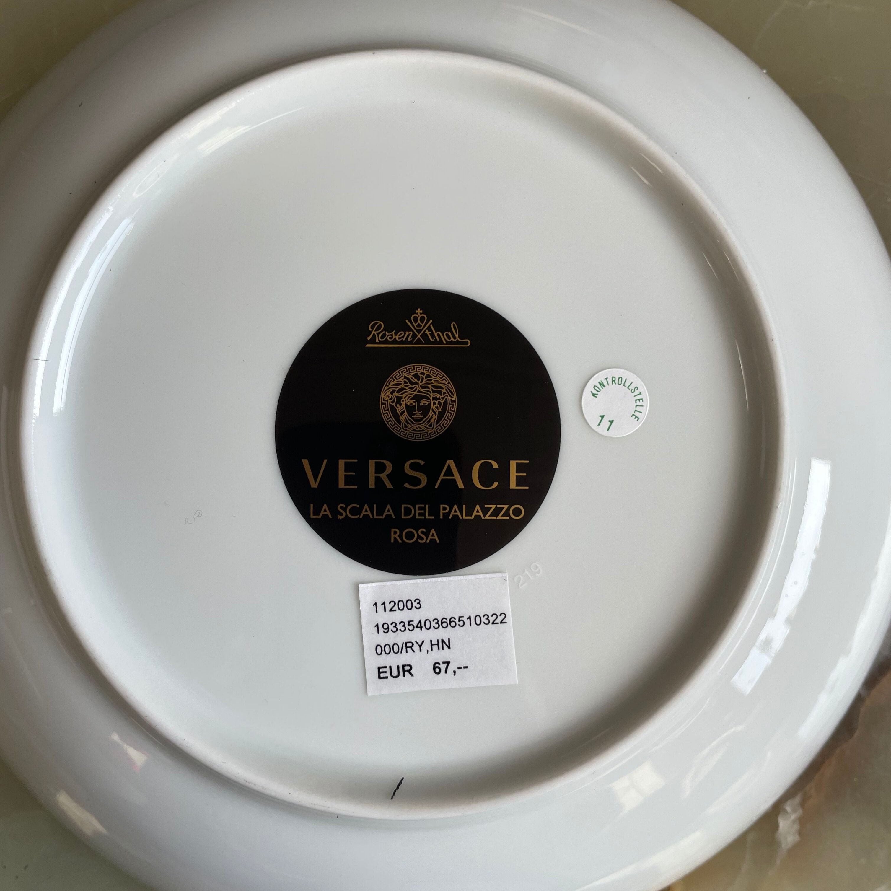 Versace by Rosenthal Scala Palazzo Rosa Soup Plate 112003