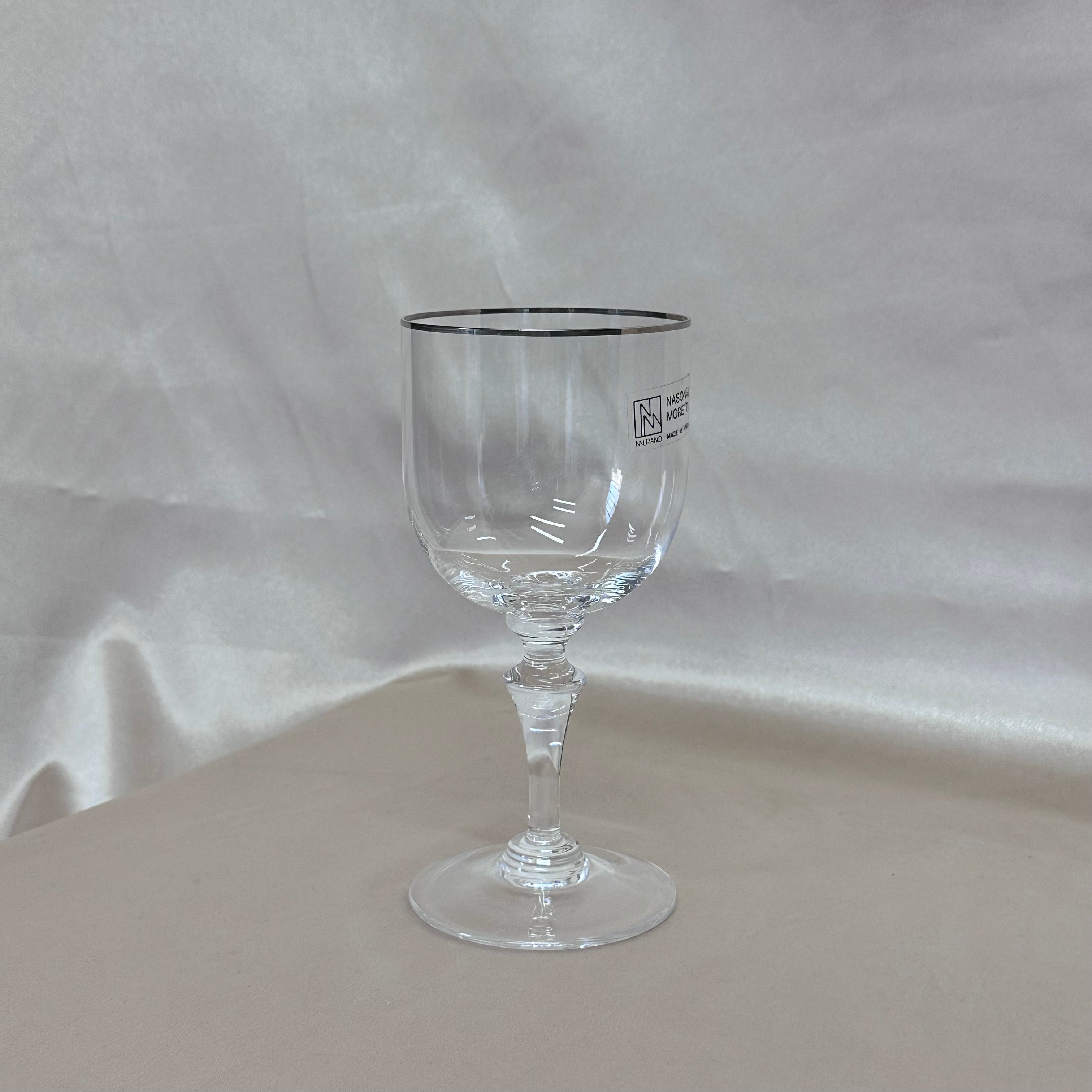 Nasonmoretti Murano Goblet Set of 6