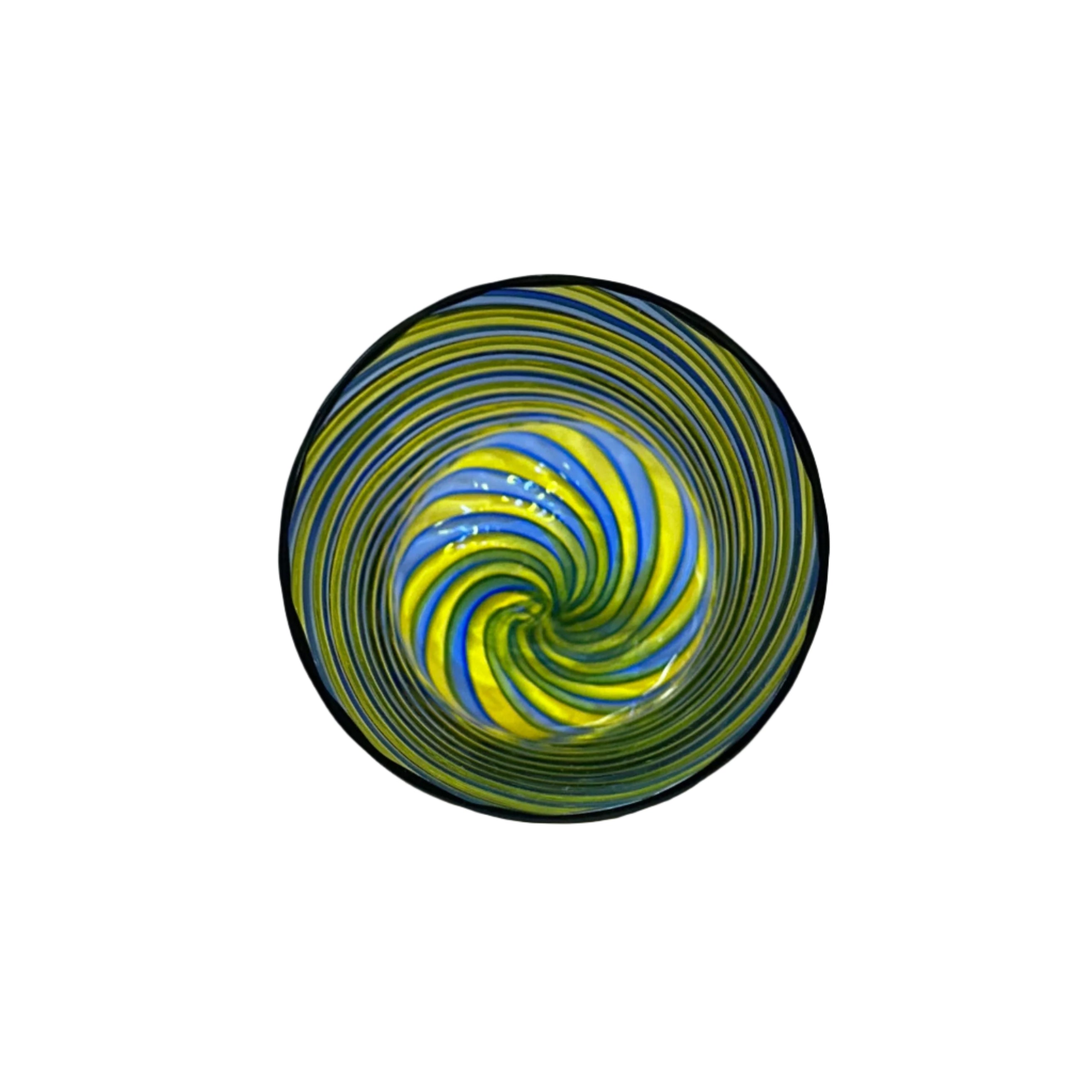 Carlo Moretti Murano Glass Swirl Tumbler Set of 11