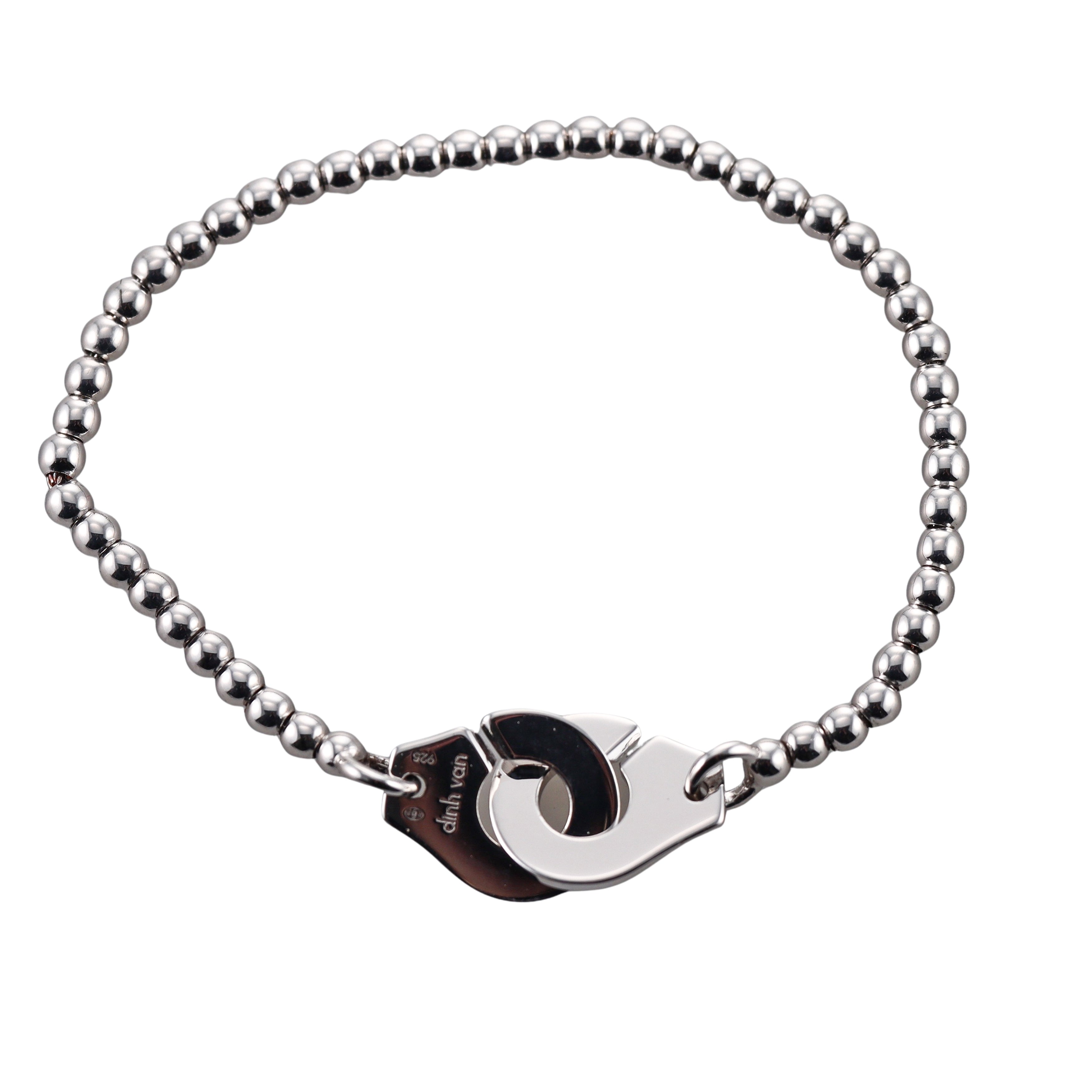 Dinh Van Sterling Menottes Bracelet