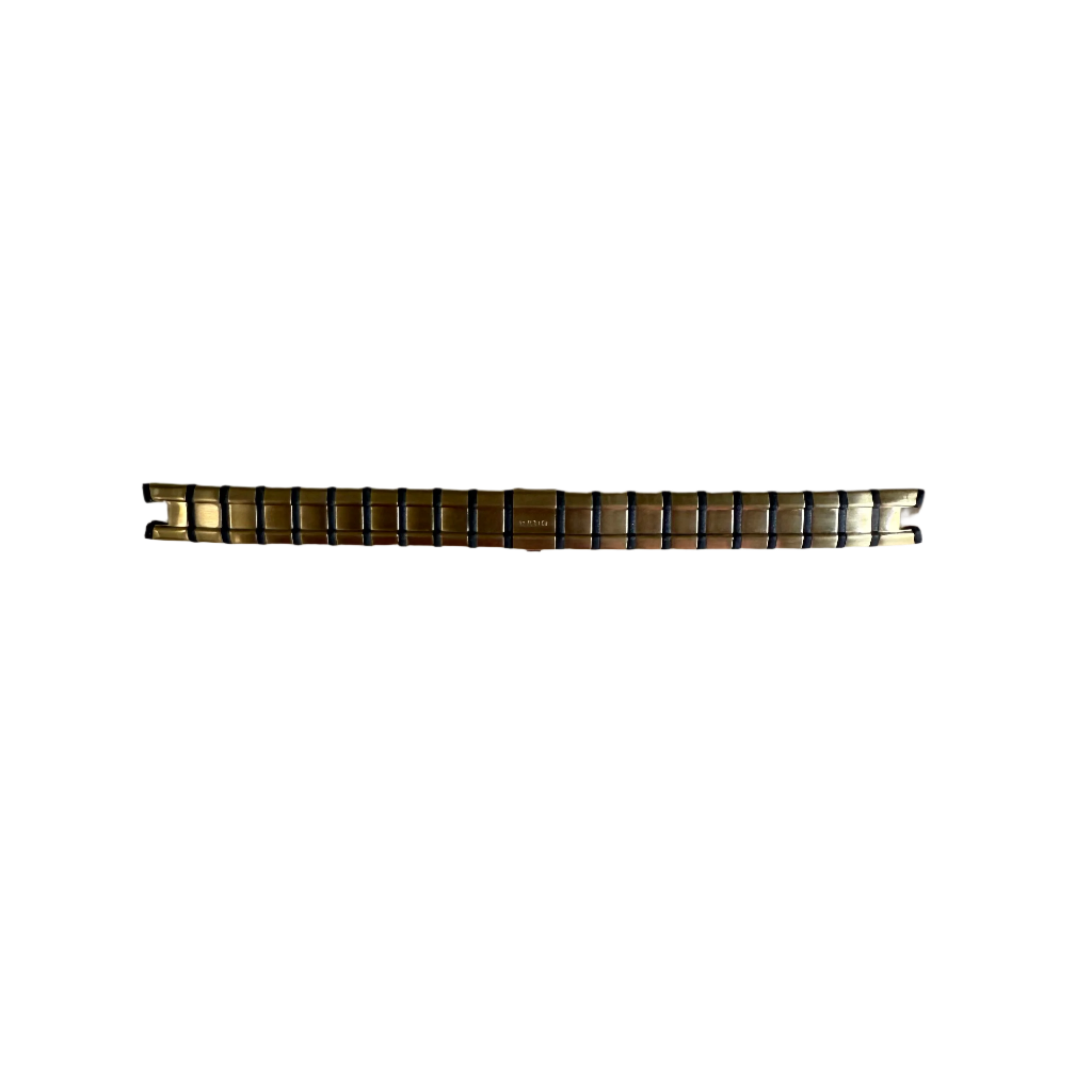 Authentic RADO Black & Gold Steel Watch Bracelet 11mm 03605
