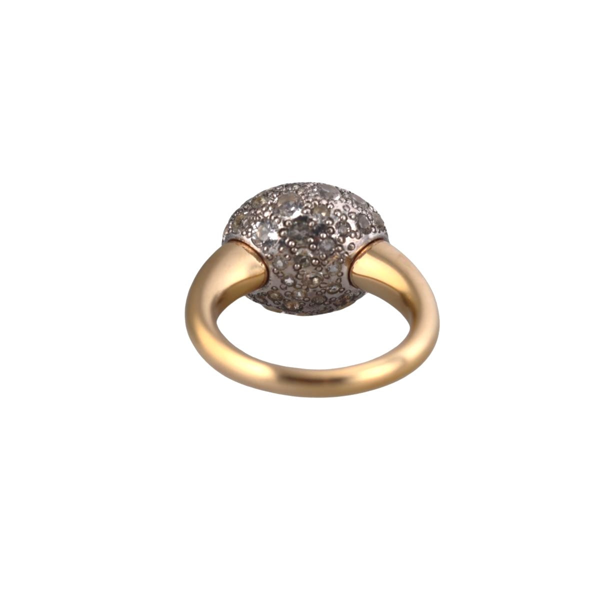 Pomellato Tabou 18k Gold White Topaz Ring