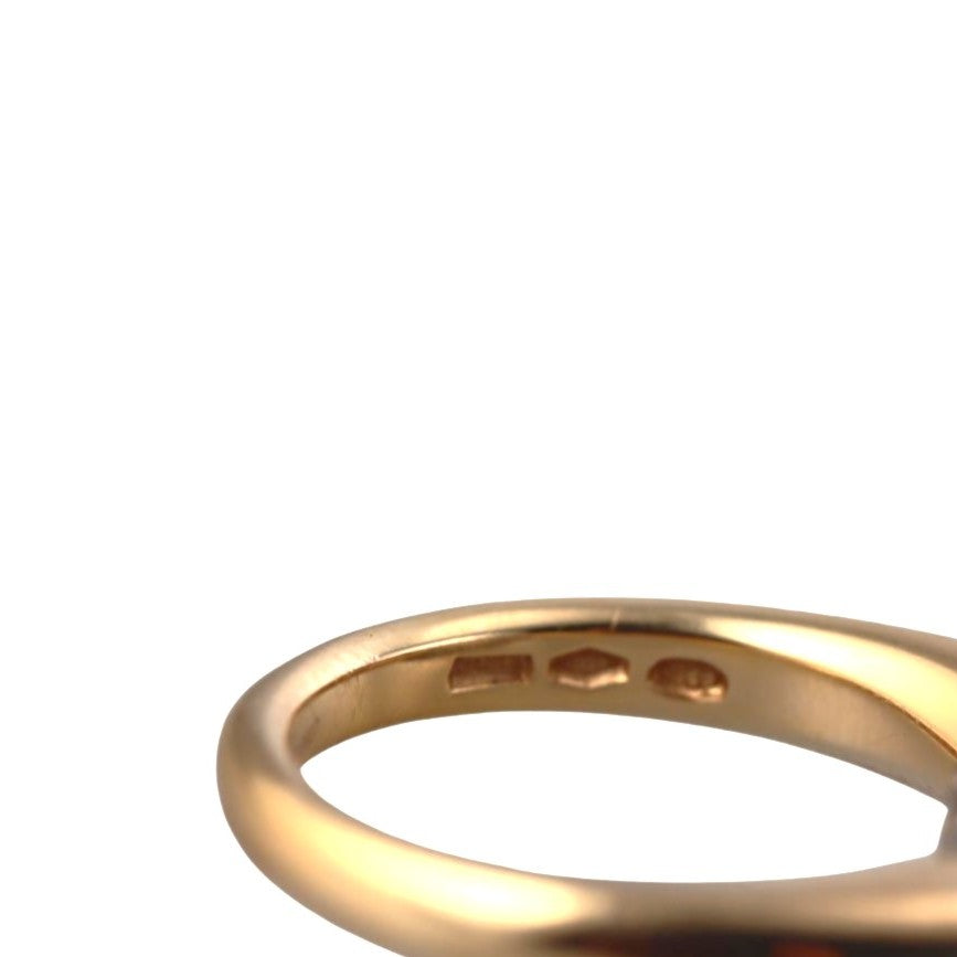 Pomellato Tabou 18k Gold White Topaz Ring
