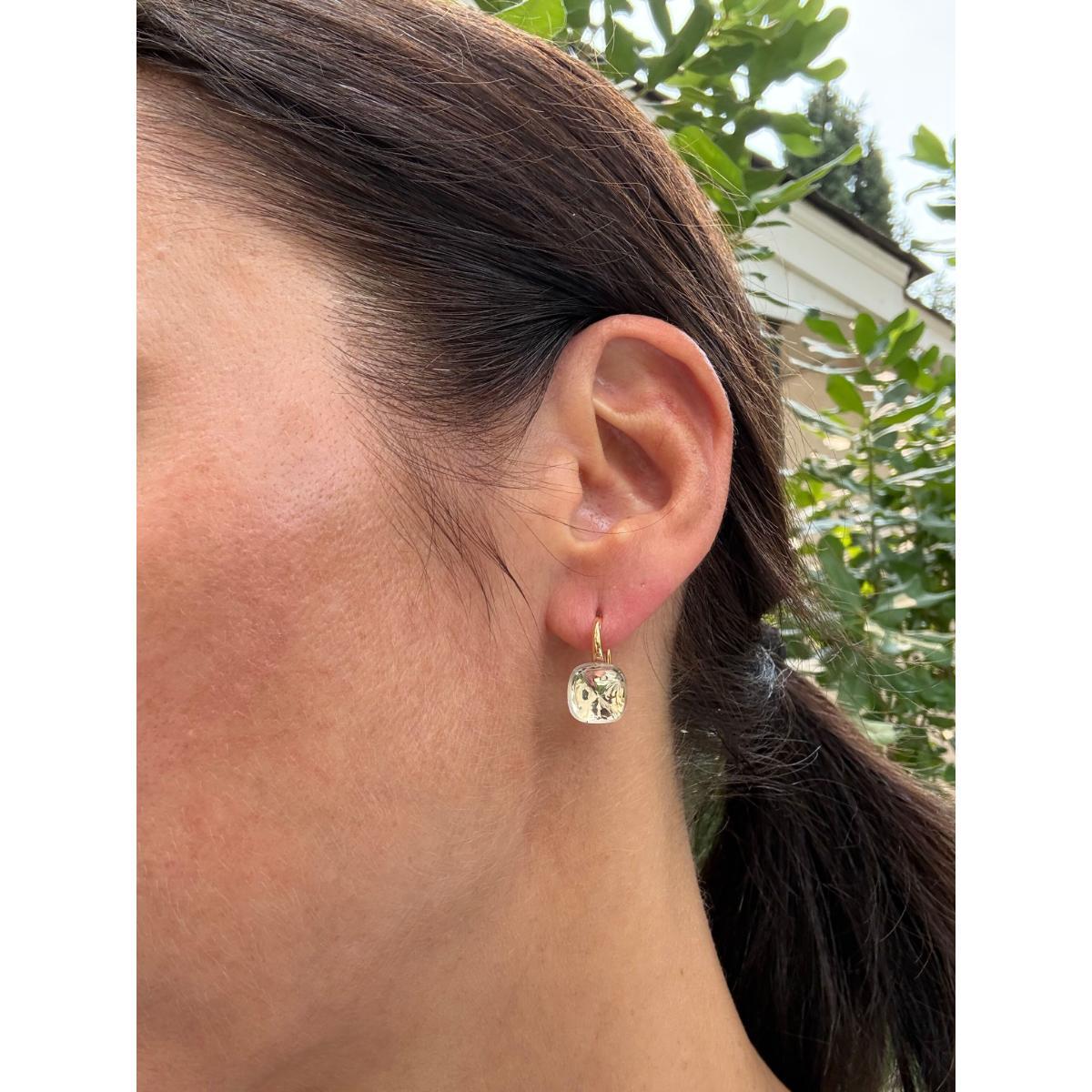 Pomellato Nudo Classic 18k Quartz Earrings