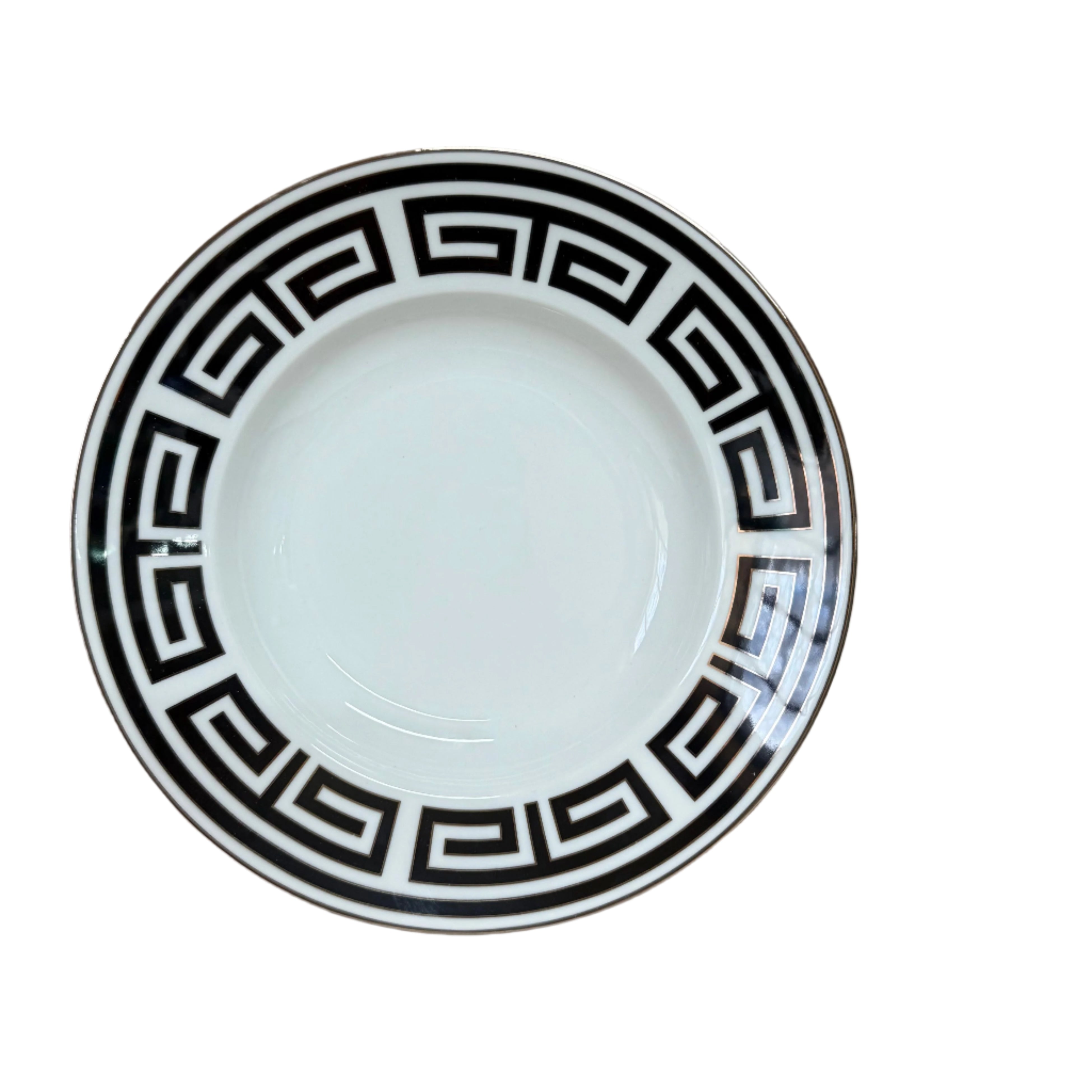 Richard Ginori Labirinto Nero Set Plate of 3