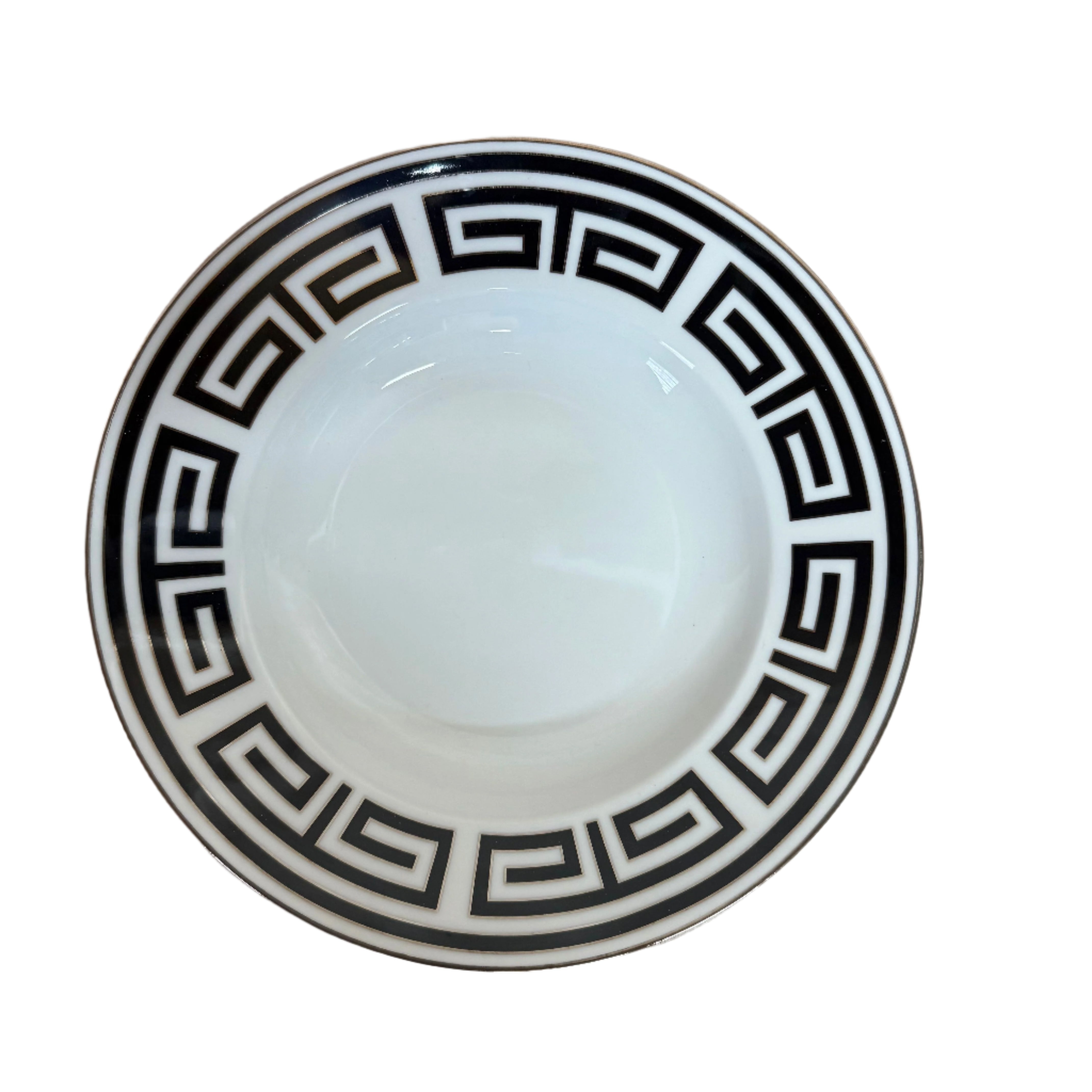 Richard Ginori Labirinto Nero Set Plate of 3