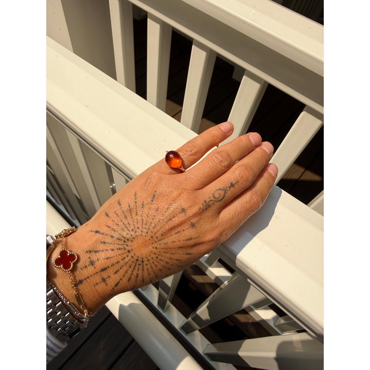 Pomellato Rouge Passion Gold Red Stone Ring