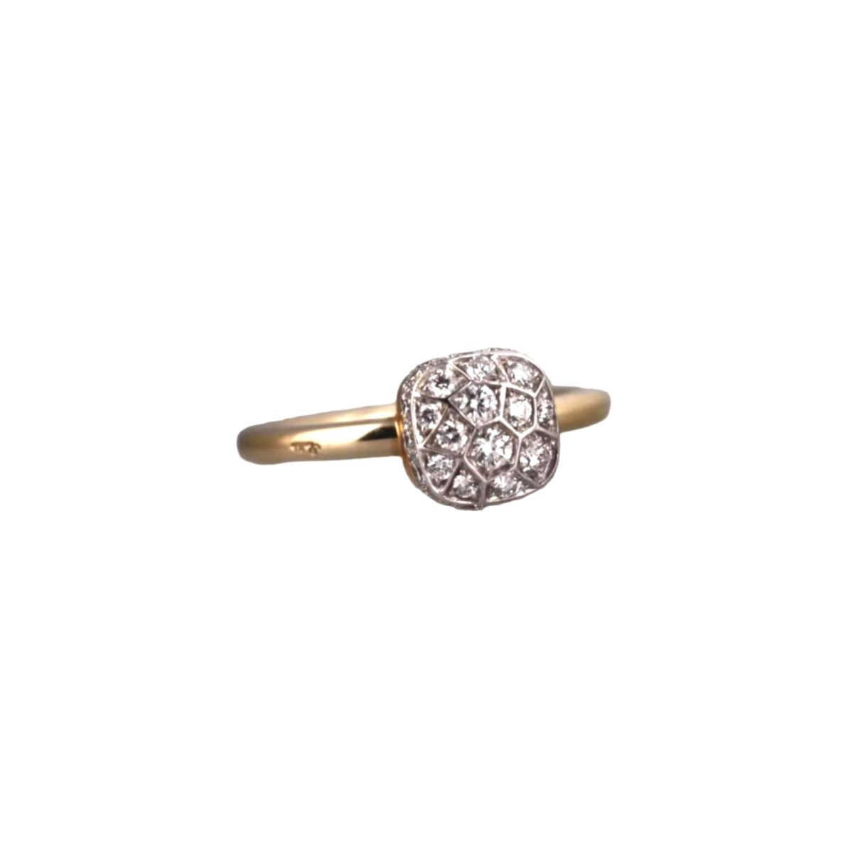 Pomellato Nudo 18k Gold Diamond Ring