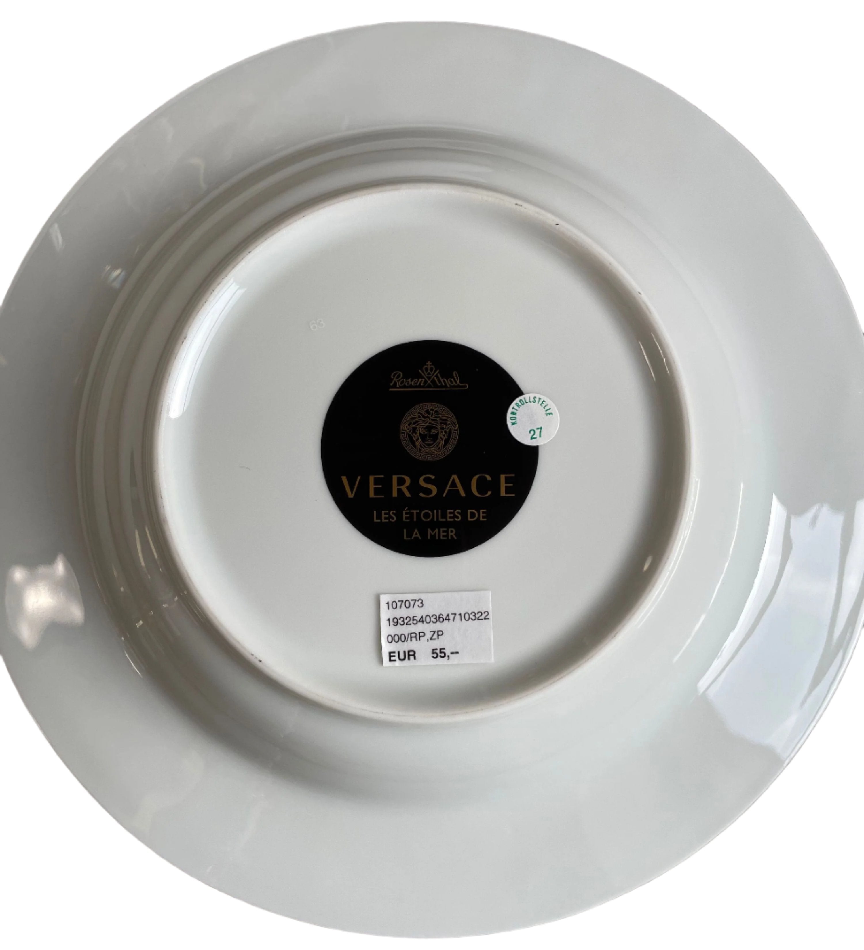 Versace by Rosenthal Les Etoiles De La Mer Soup Plate 10322