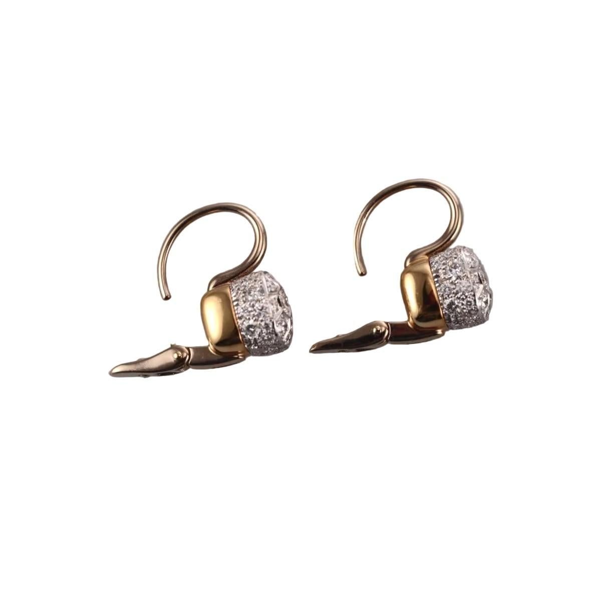 Pomellato Nudo 18k Diamond Earrings