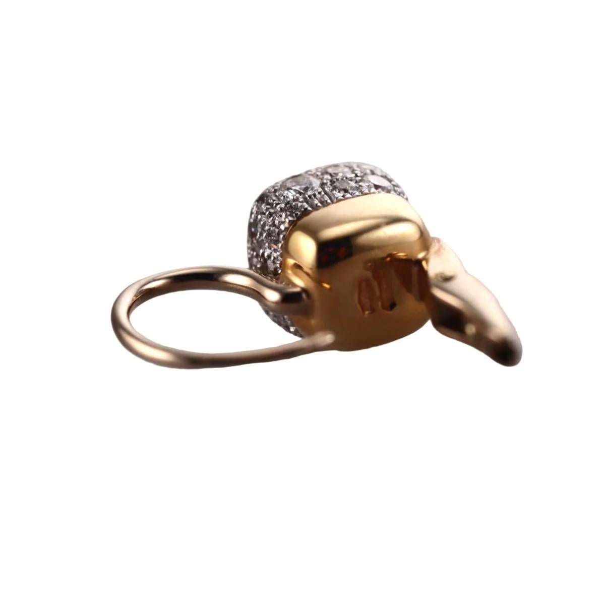 Pomellato Nudo 18k Diamond Earrings
