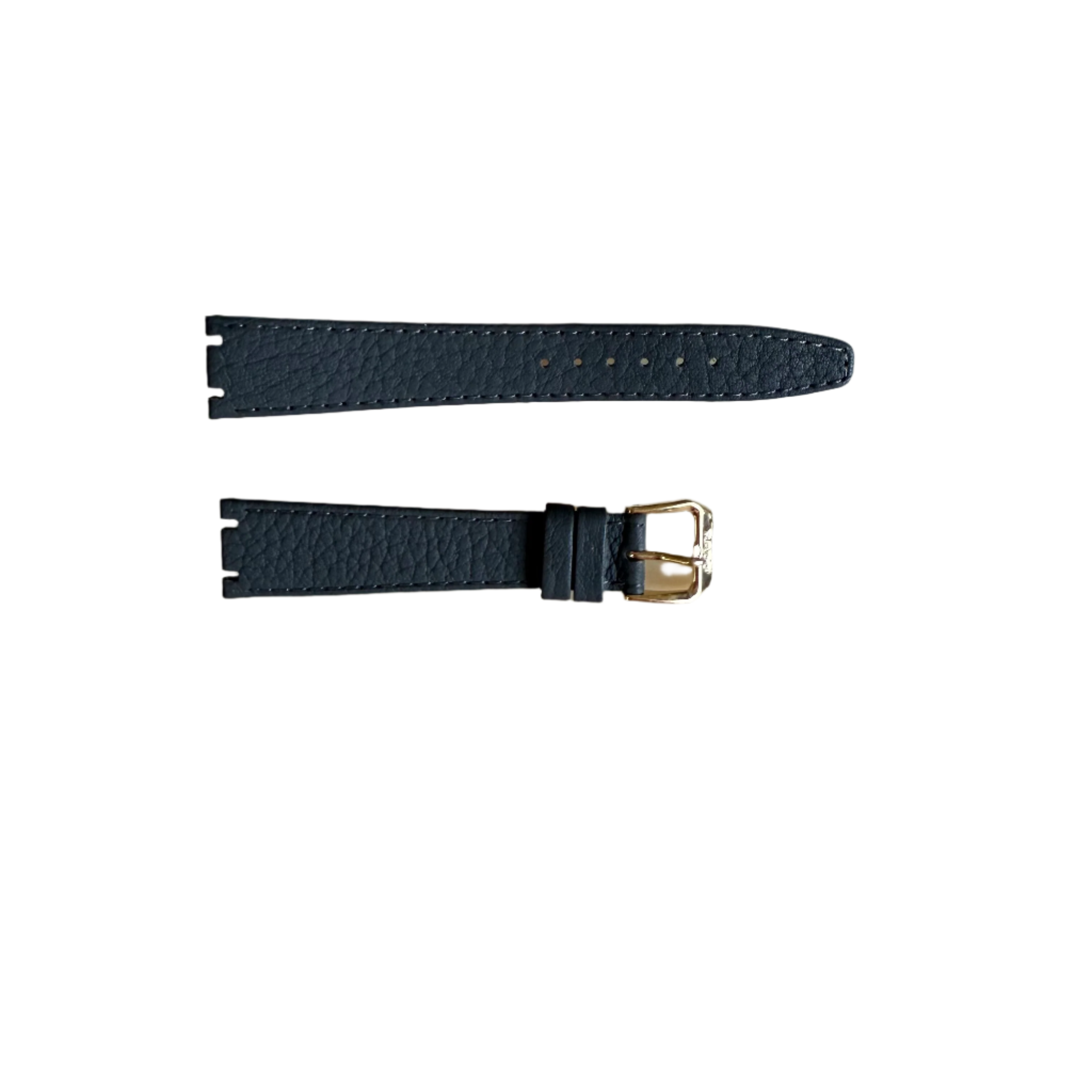 Authentic RADO Grey Leather Watch Strap Band 18mm with Buckle 8616-B