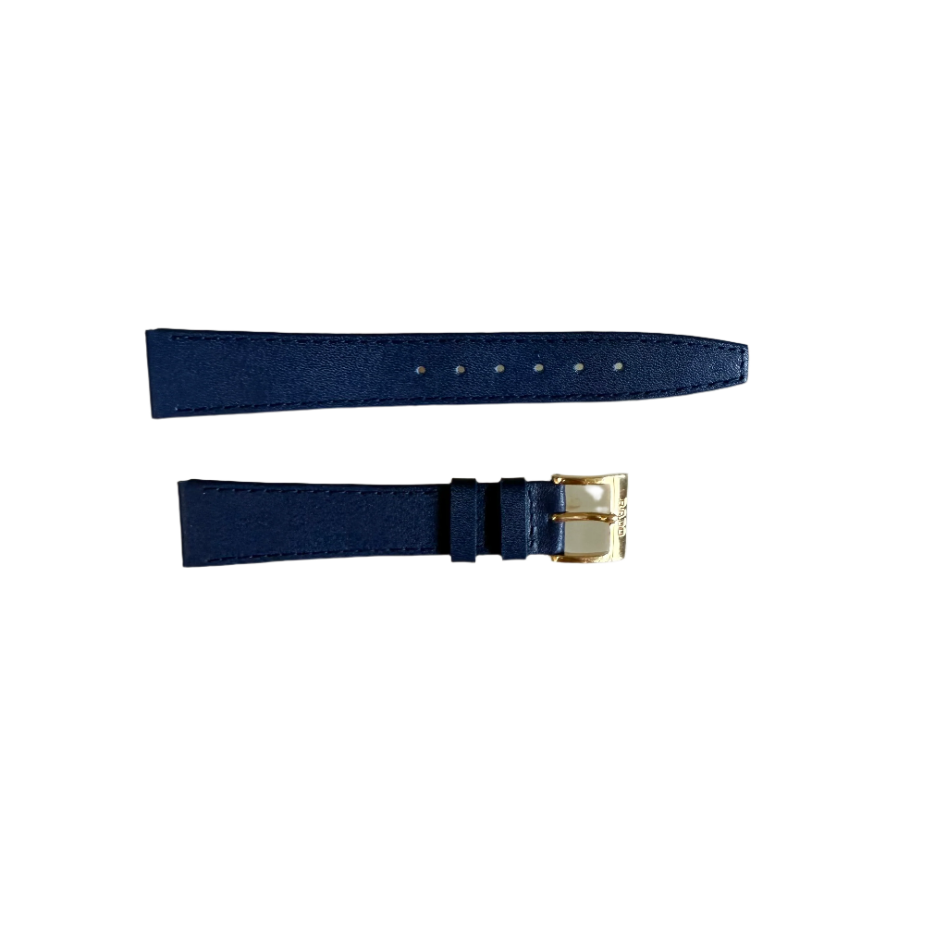 Authentic RADO Blue Calfskin Watch Strap Band 17mm with Buckle