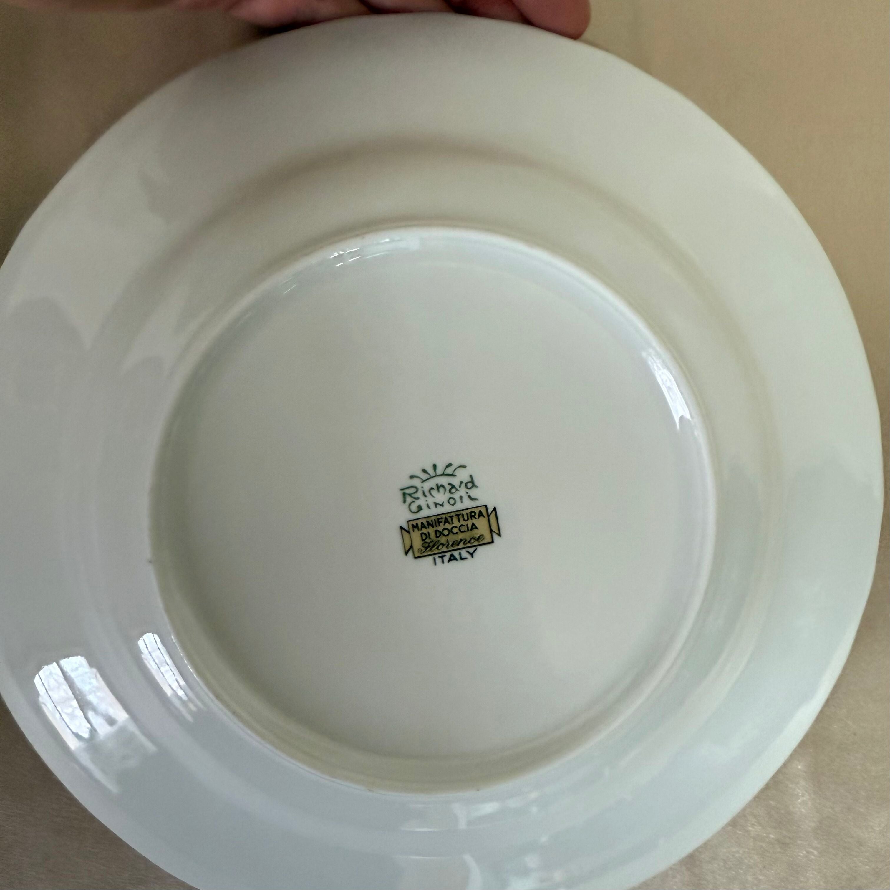 Richard Ginori Santa Margherita 3pc Place Setting