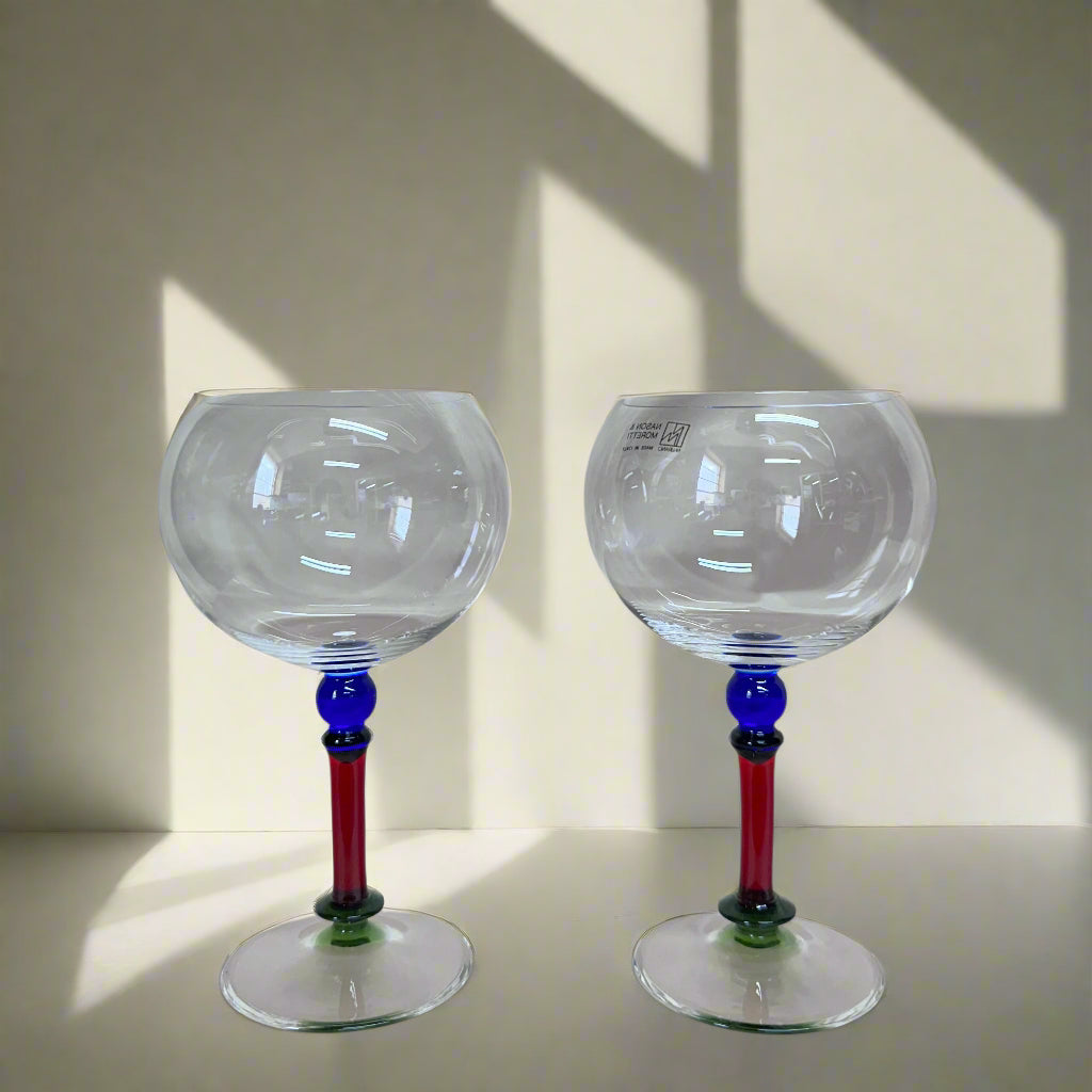 Nasonmoretti Murano Piero Degustation Wine Glass Set of 2