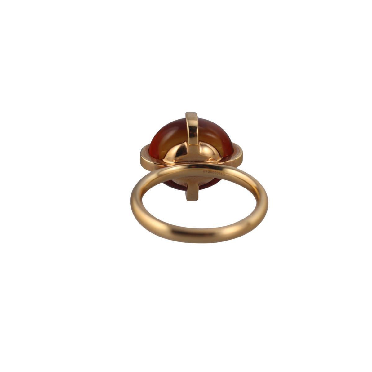Pomellato Veleno 18K Gold Madeira Citrine Ring