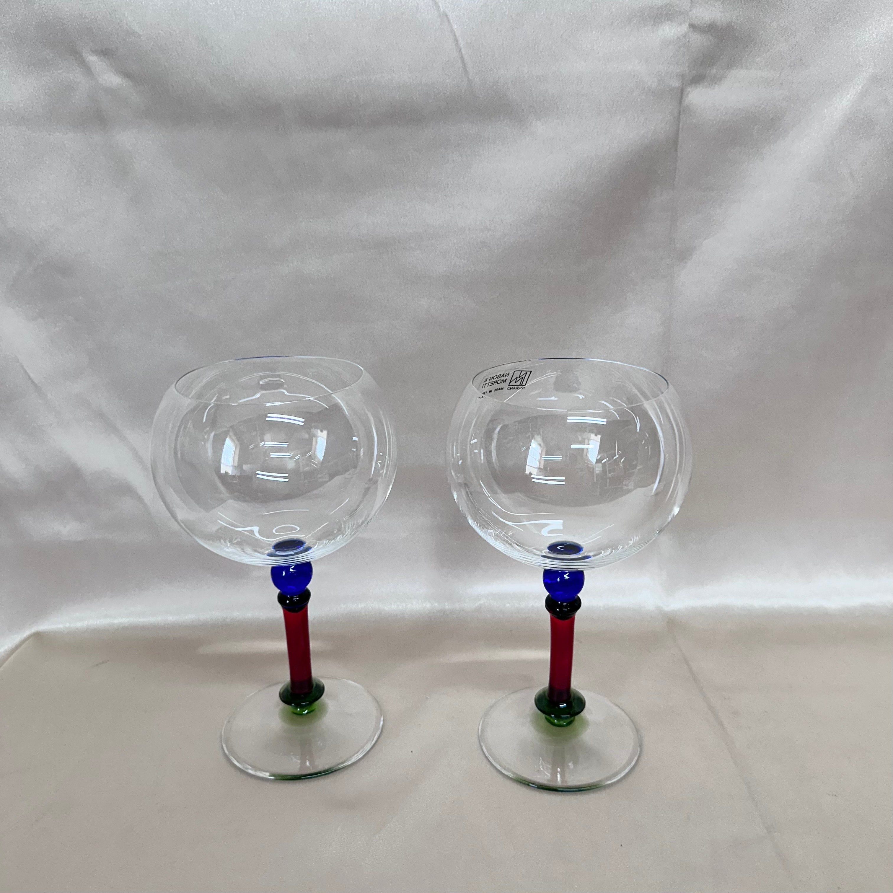 Nasonmoretti Murano Piero Degustation Wine Glass Set of 2