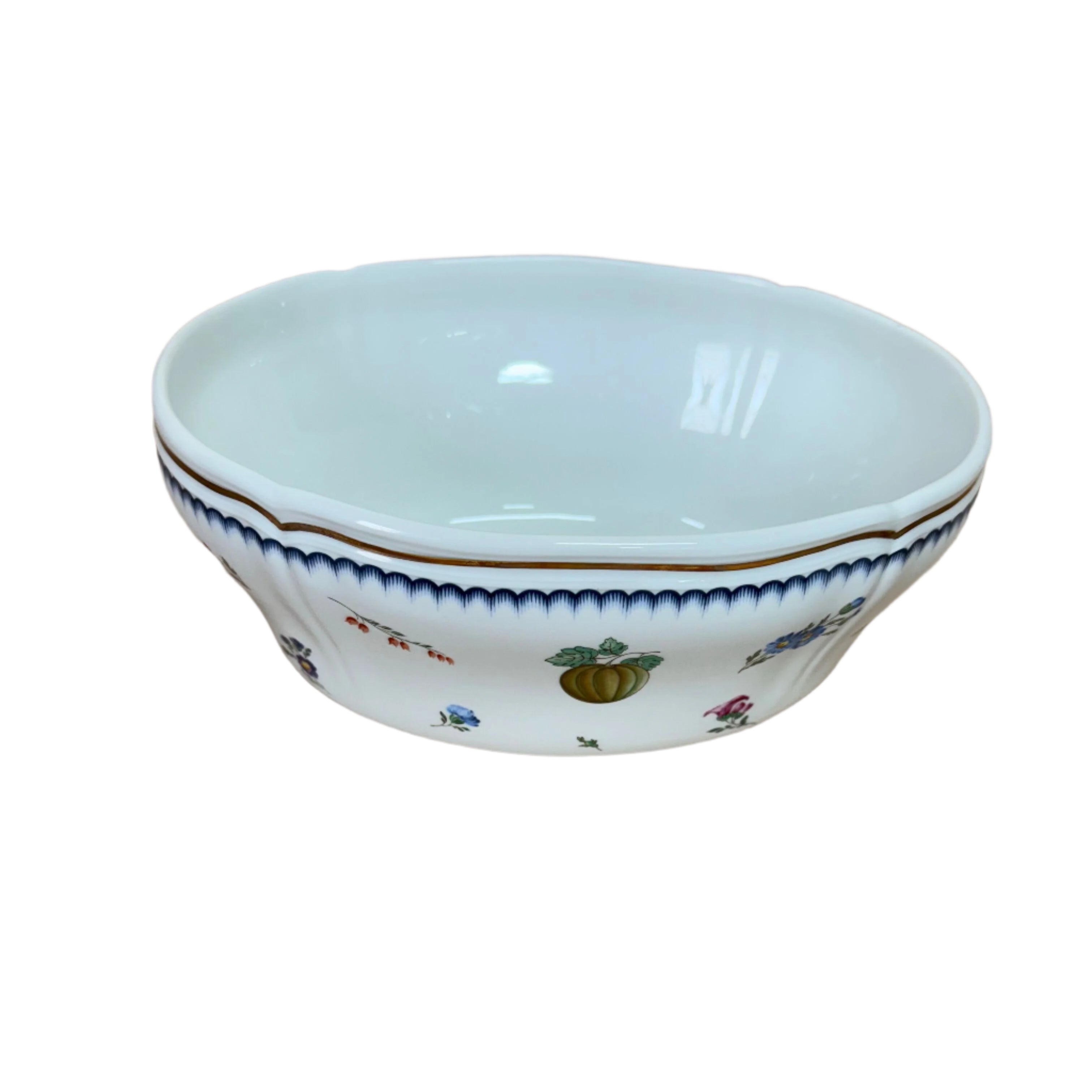 Richard Ginori Italian Fruits Antico Doccia Oval Salad Bowl