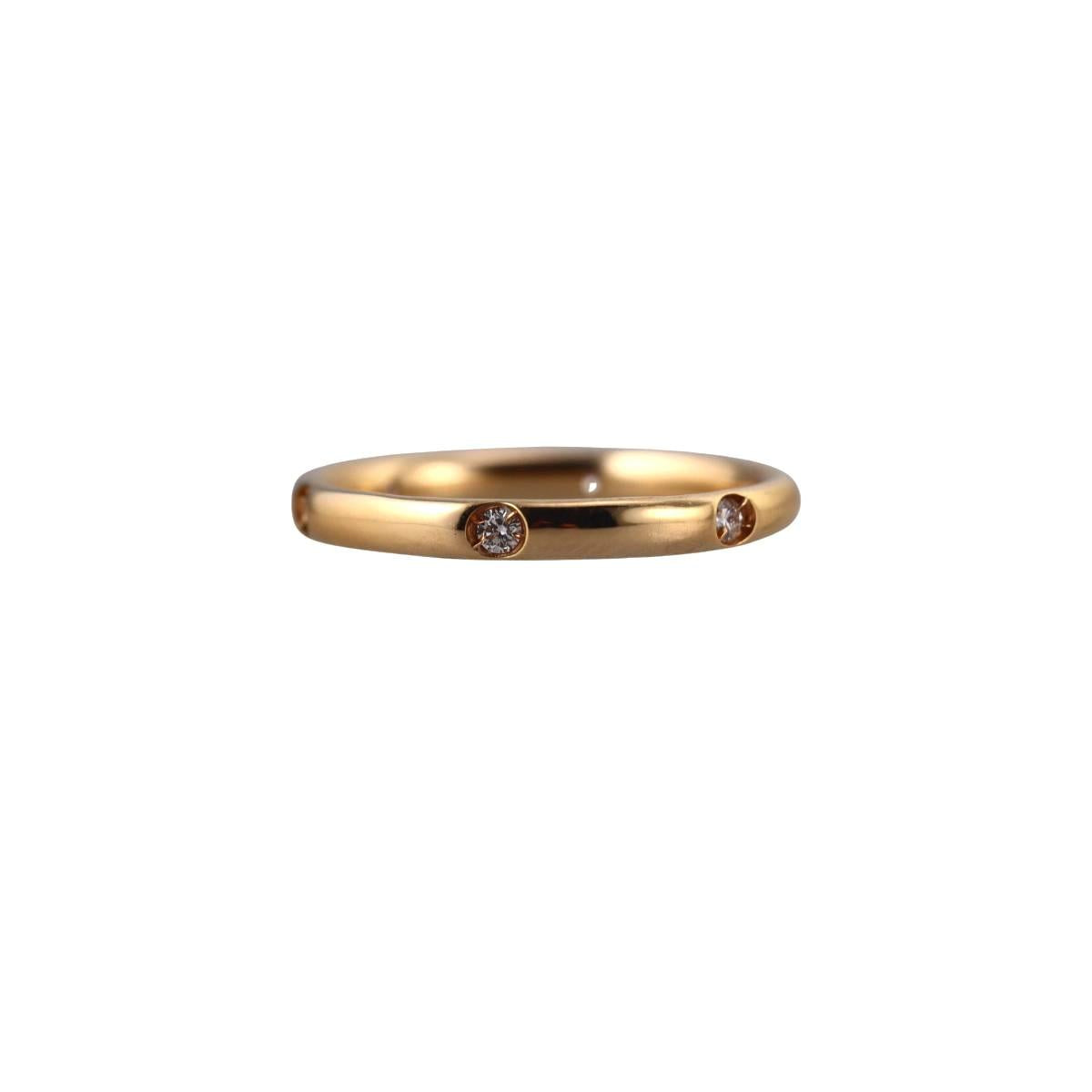 Pomellato Lucciole 18k Gold Diamond Band Ring