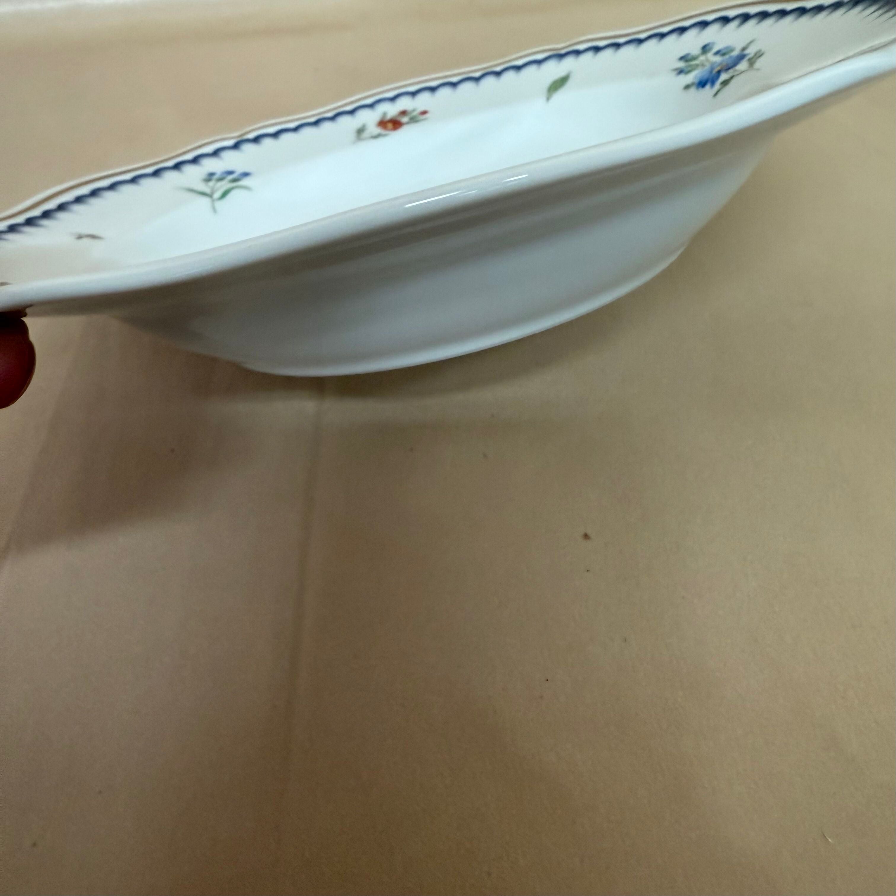 Richard Ginori Italian Fruits (Antico Doccia) Set Plate of 3 Dinner Soup Salad