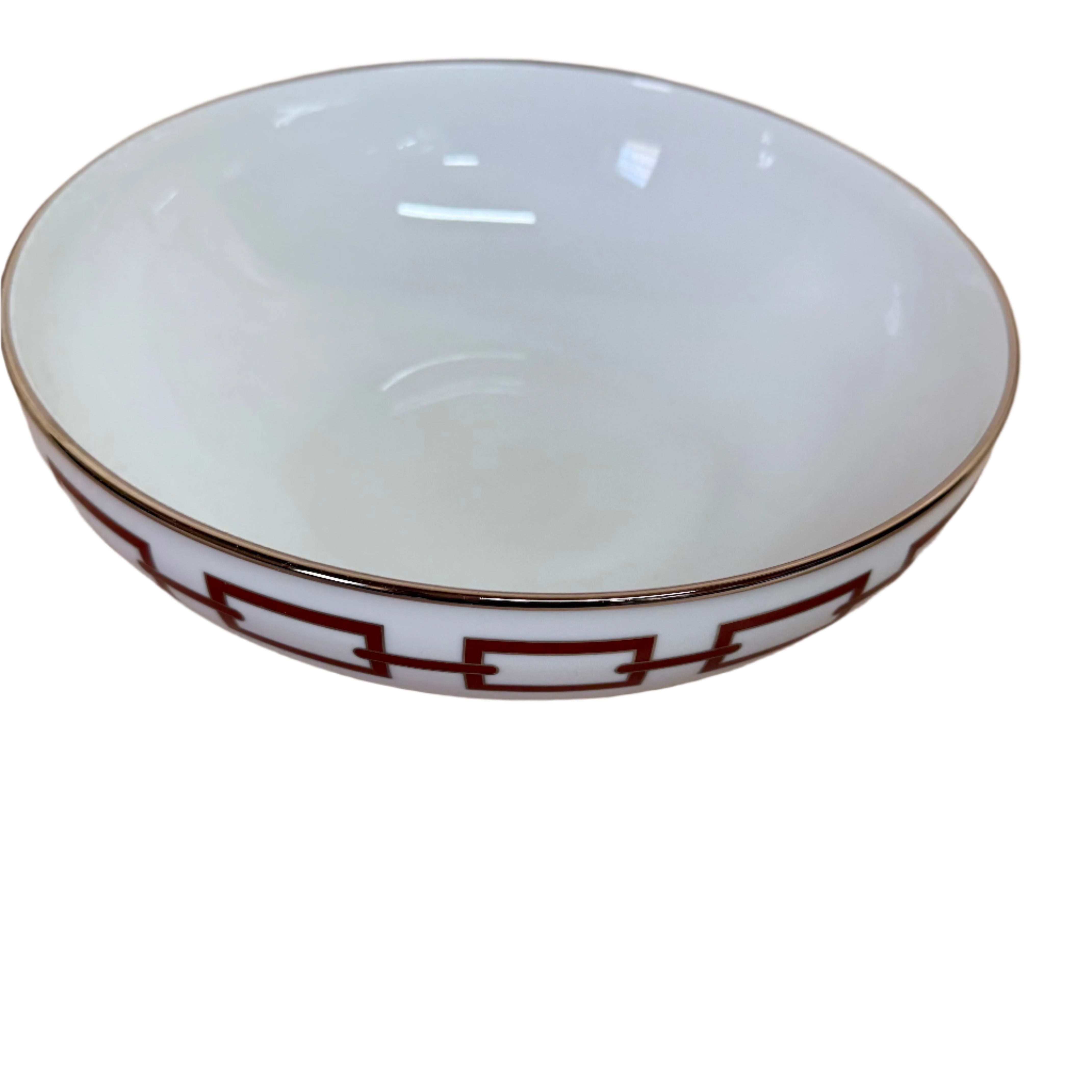 Richard Ginori Catene Red Salad Bowl