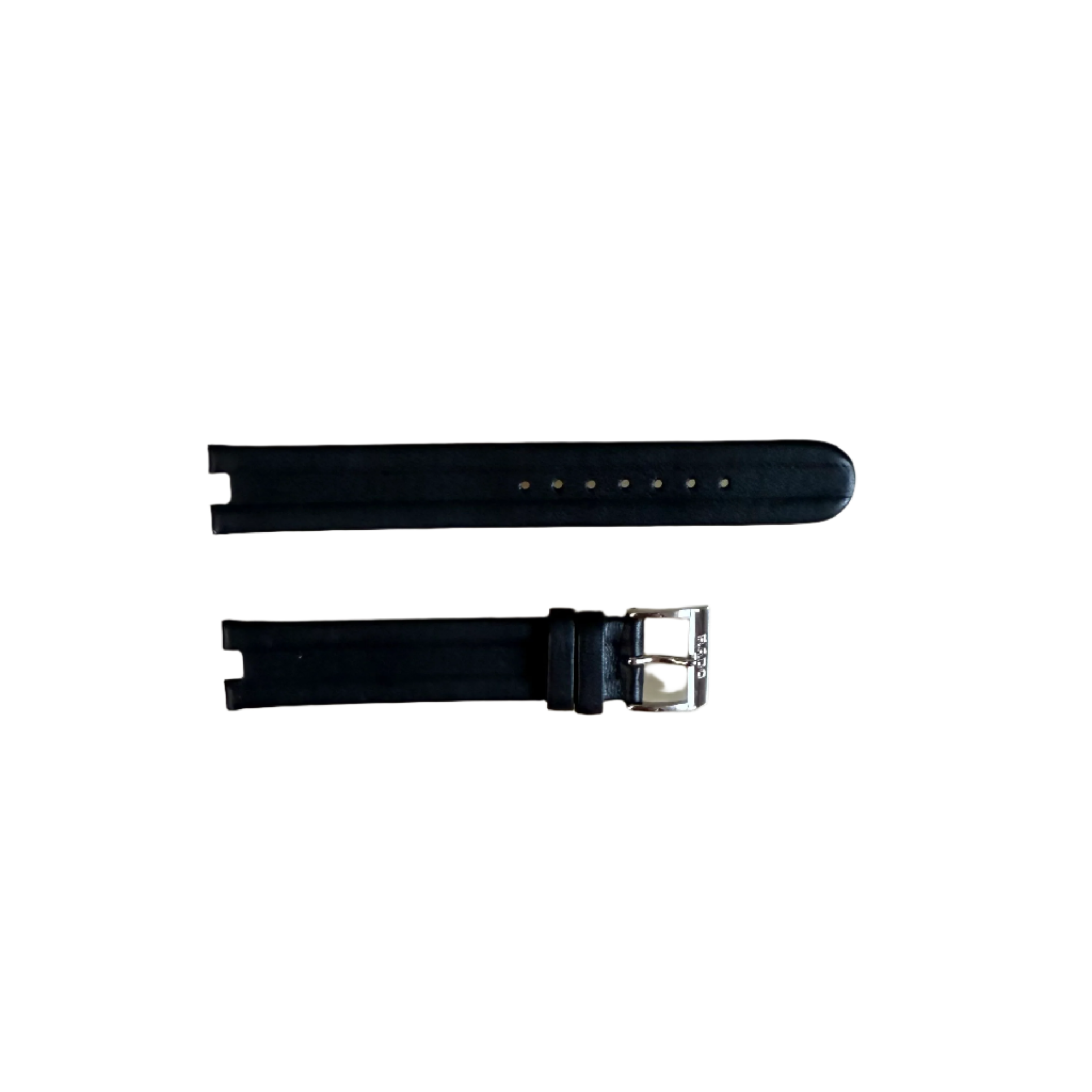 Authentic RADO Black Leather Watch Strap Band 16mm with Buckle 8499-B