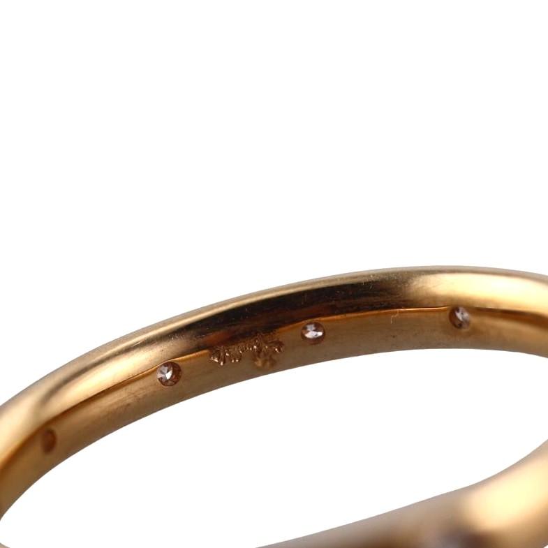 Pomellato Lucciole 18k Gold Diamond Band Ring