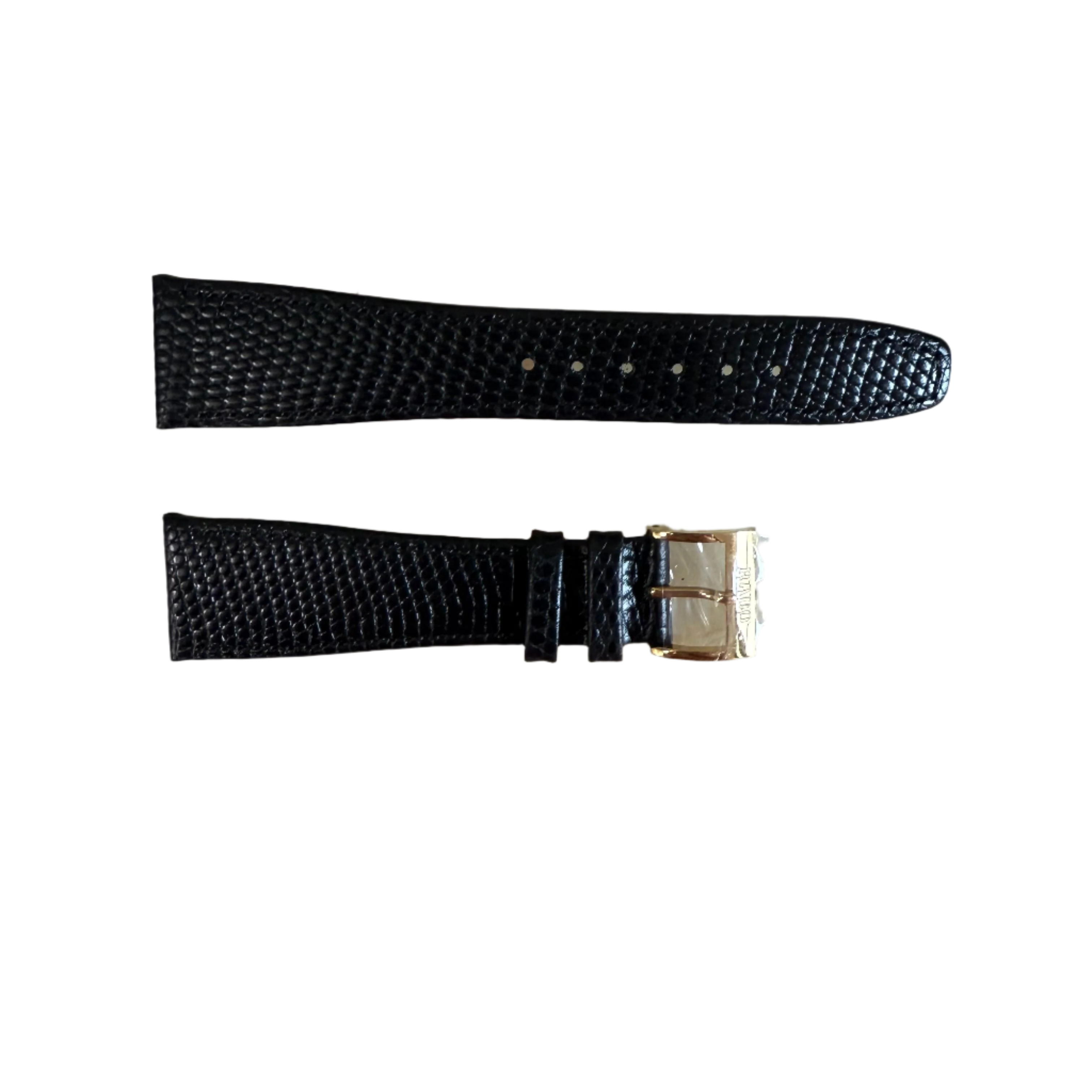 Authentic RADO Black Calfskin Watch Strap Band 23mm with Buckle 08508-H