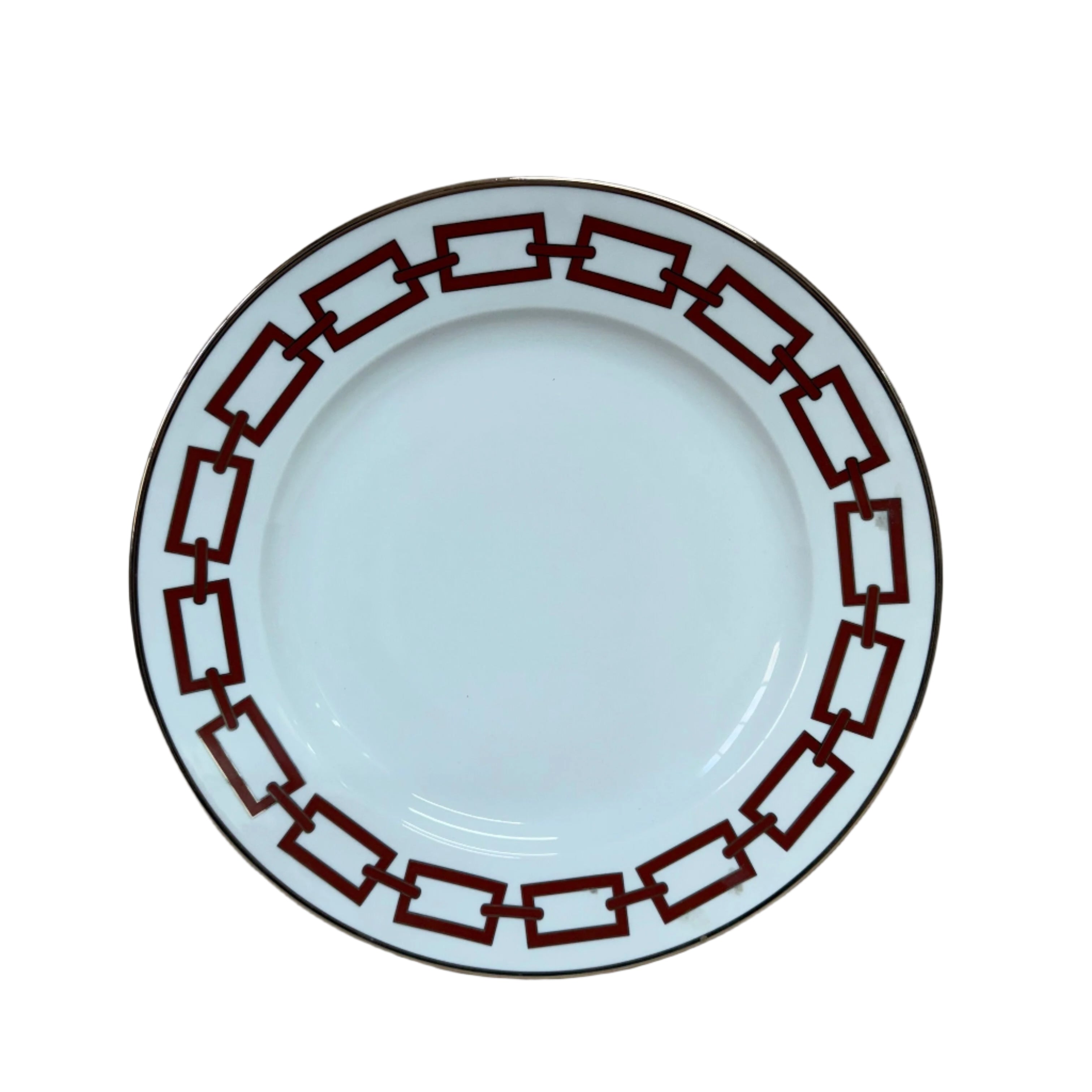 Richard Ginori Catene Red Chop Plate (Round Platter)