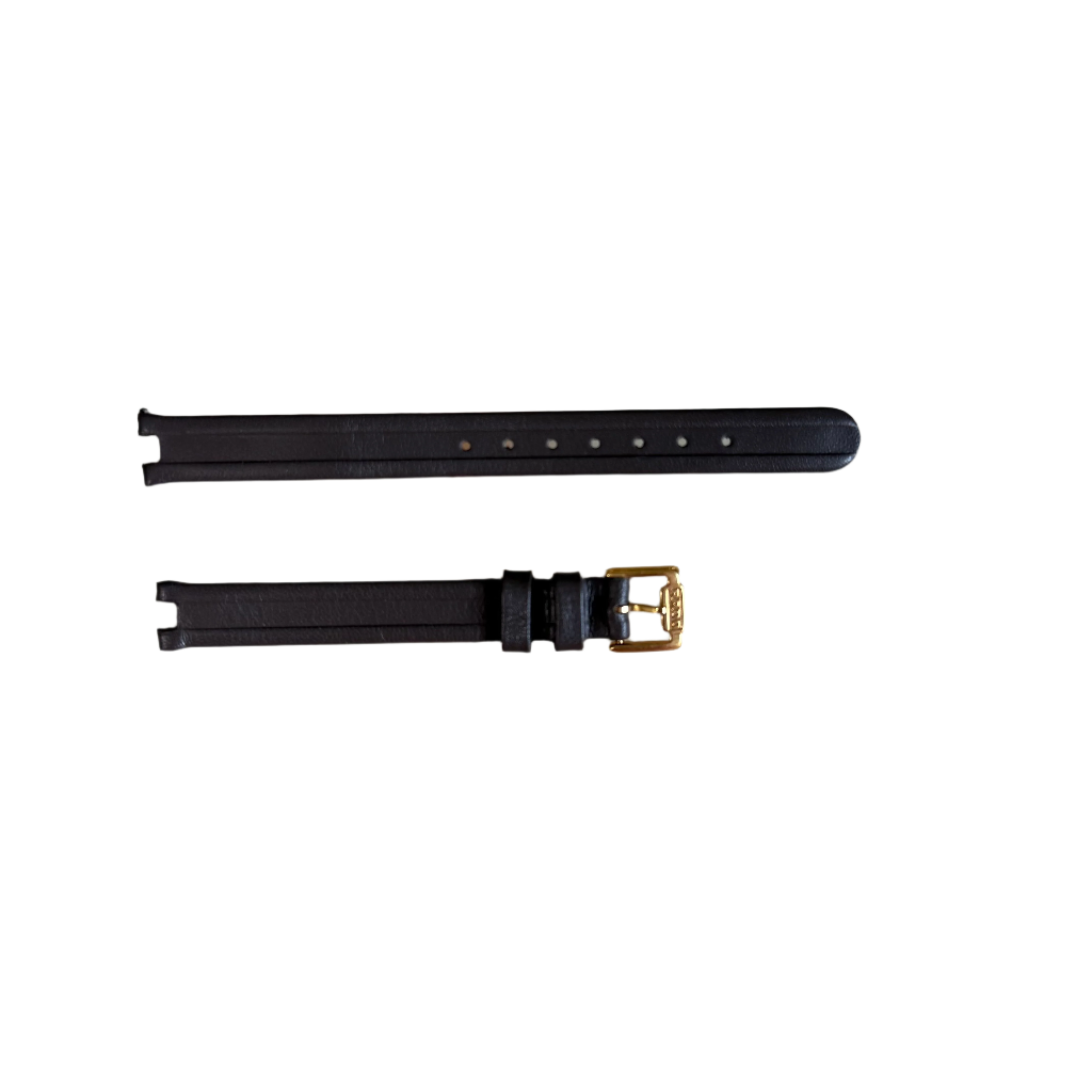 Authentic RADO Brown Leather Watch Strap Band 10mm with Buckle 8571-B