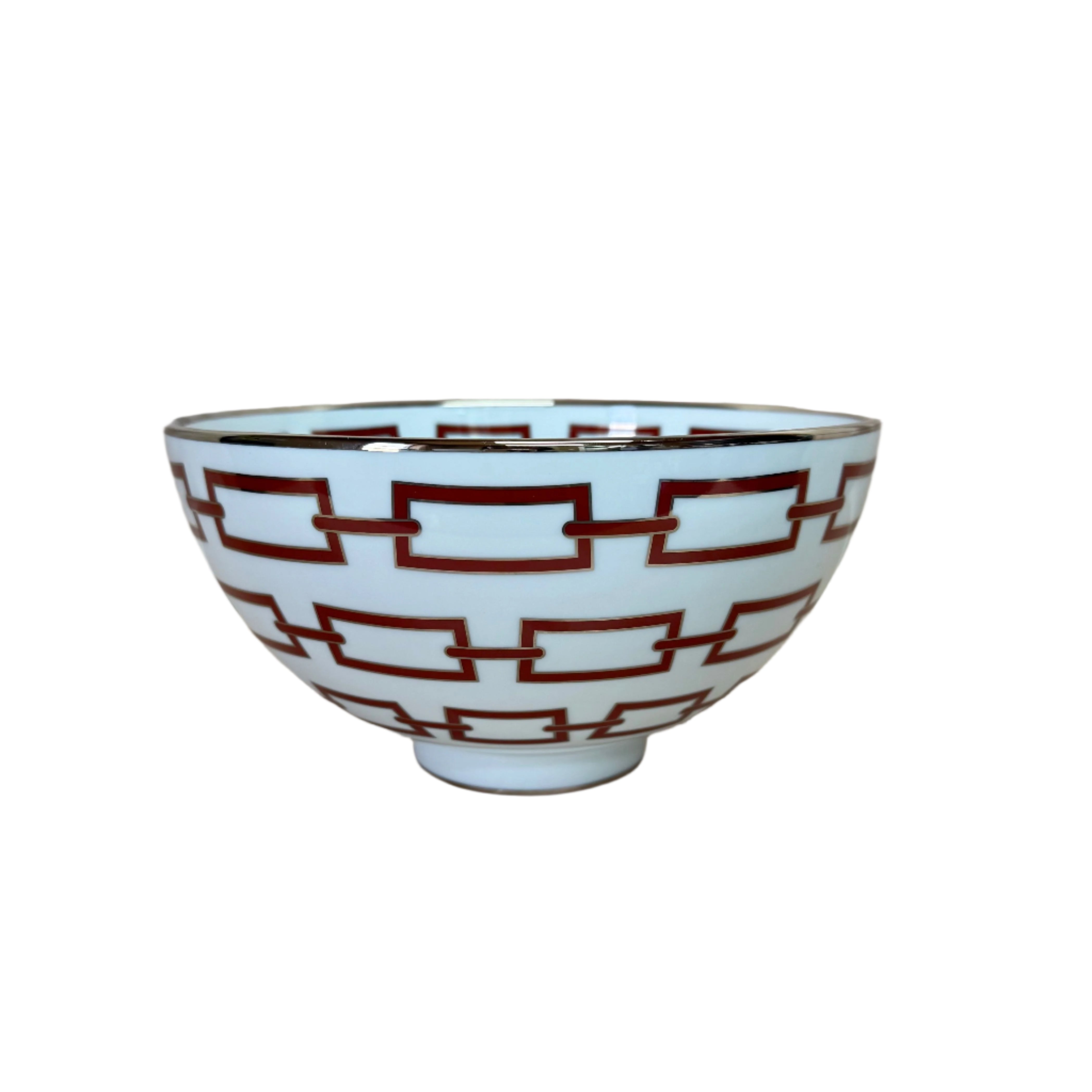 Richard Ginori Catene Scarlet Gio Ponti Bowl