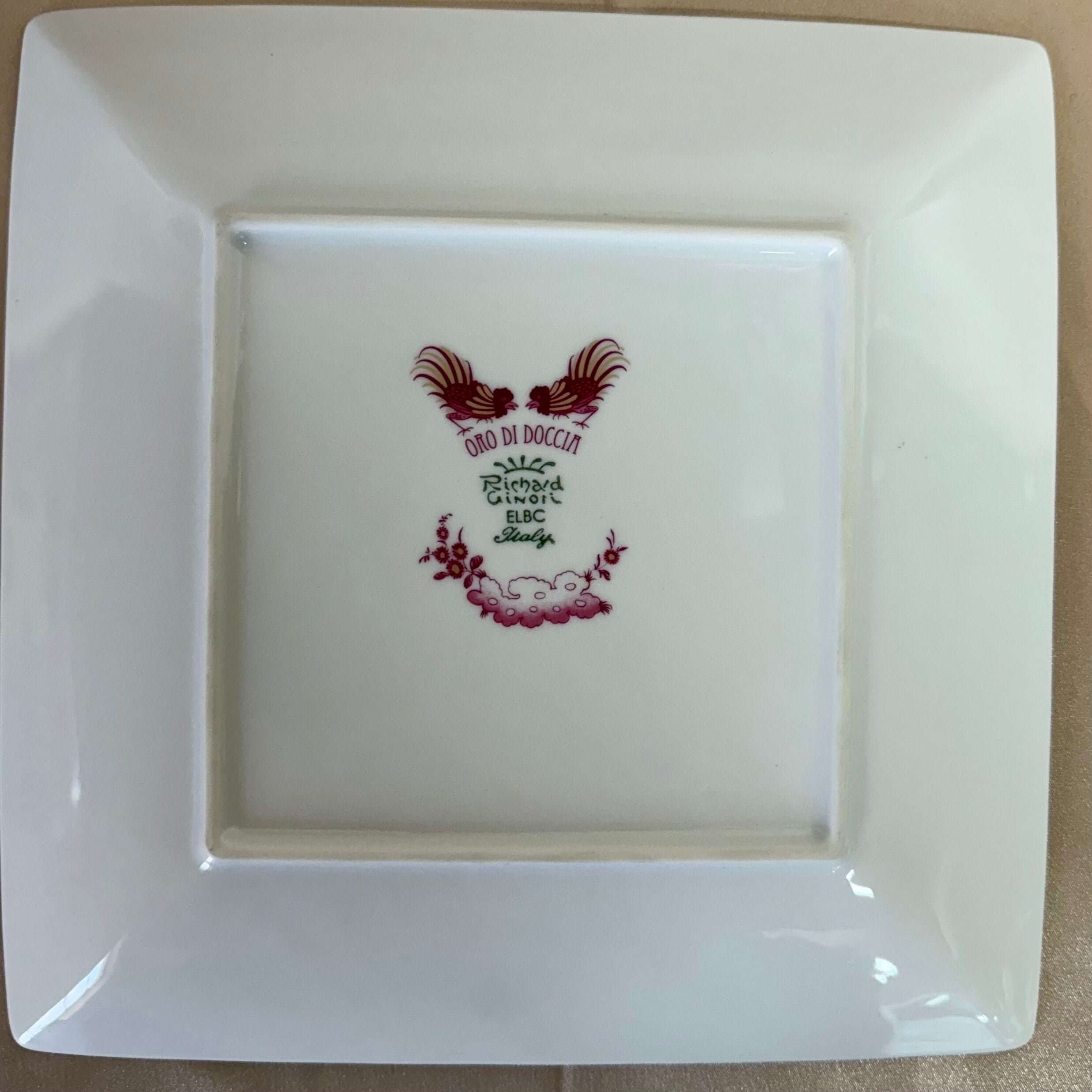 Richard Ginori Oro Di Doccia Medium Vide Poche Squared
