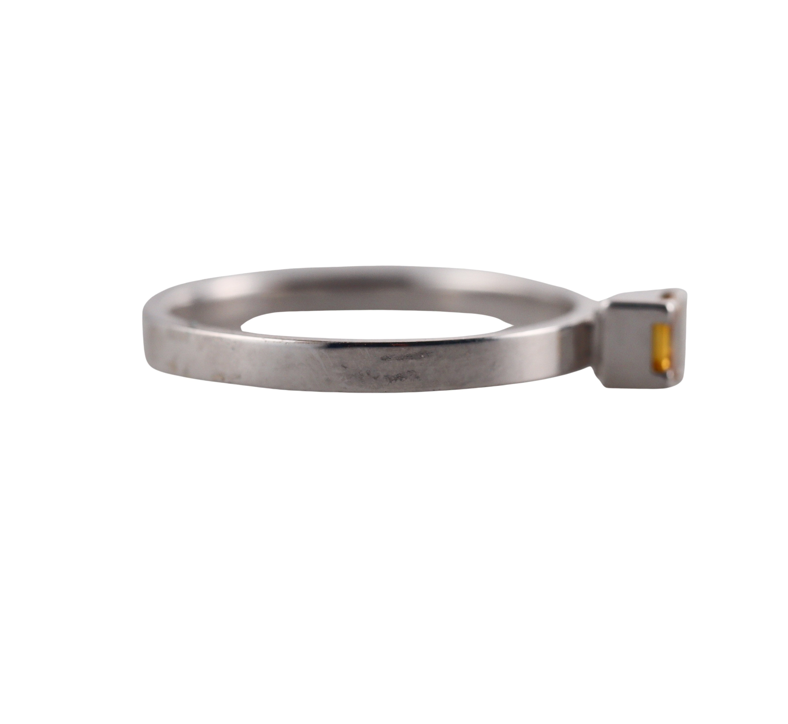 Chopard Yellow Sapphire White Gold Ring