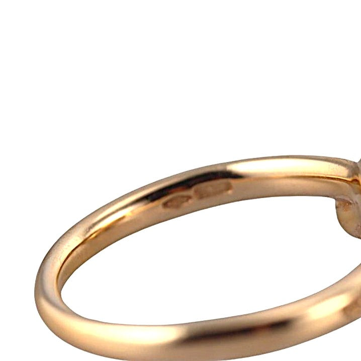 Pomellato Capri 18k Gold Ceramic Sapphire Ring