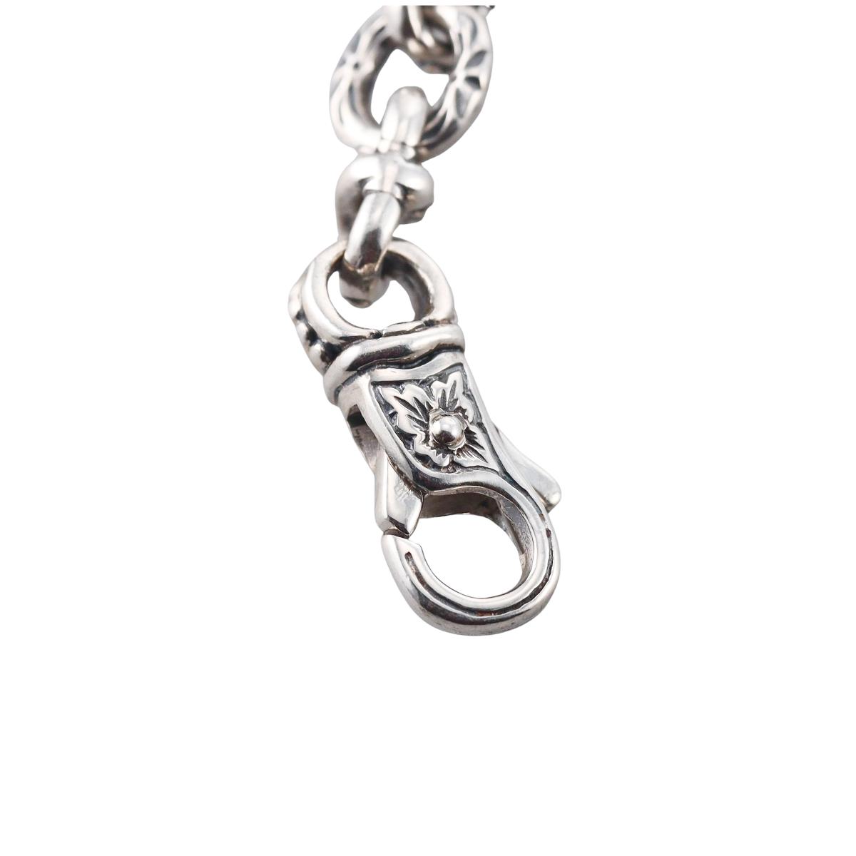 Konstantino Dome 18k Yellow Gold Sterling Charm Bracelet