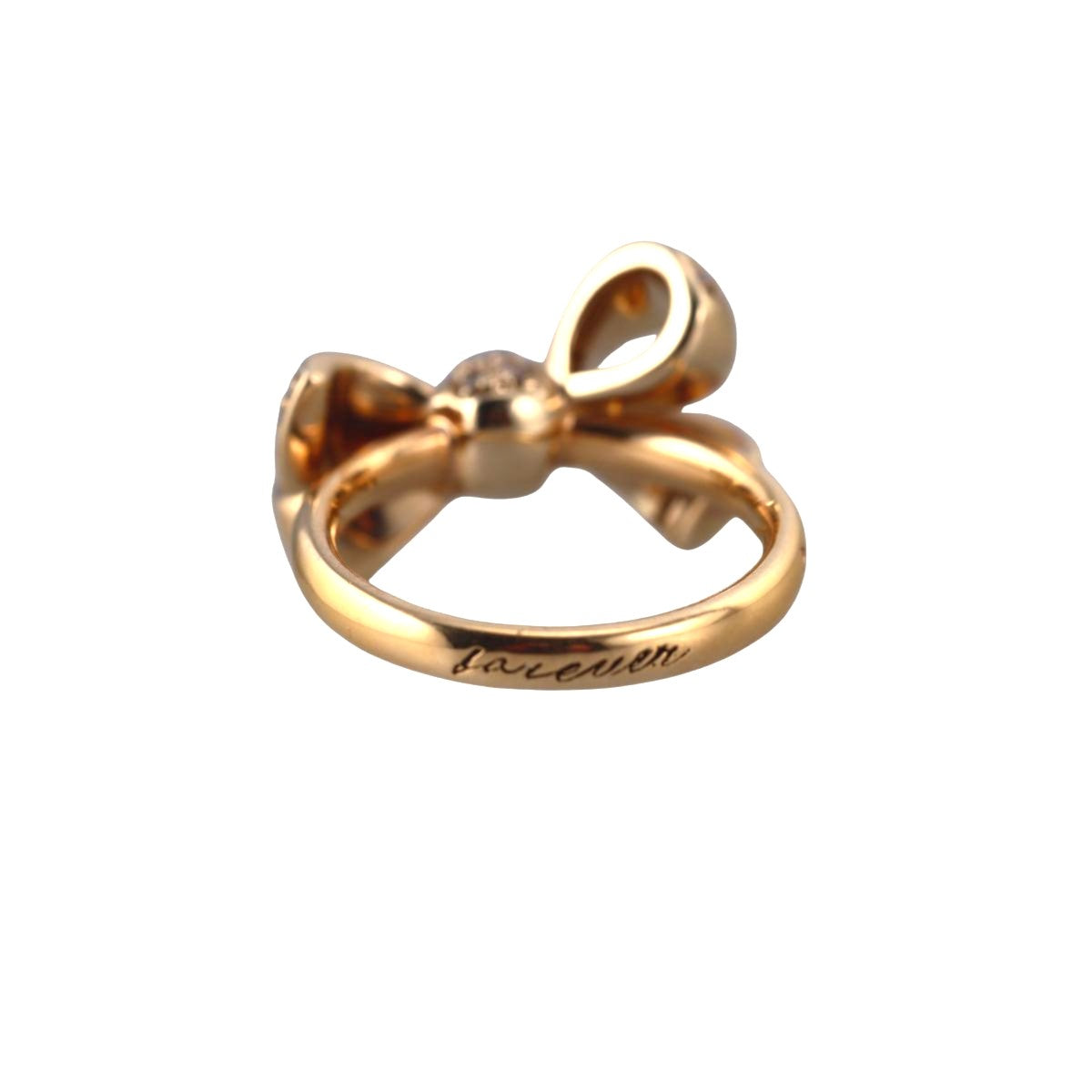 Pomellato Forever 18k Gold Bow Diamond Ring