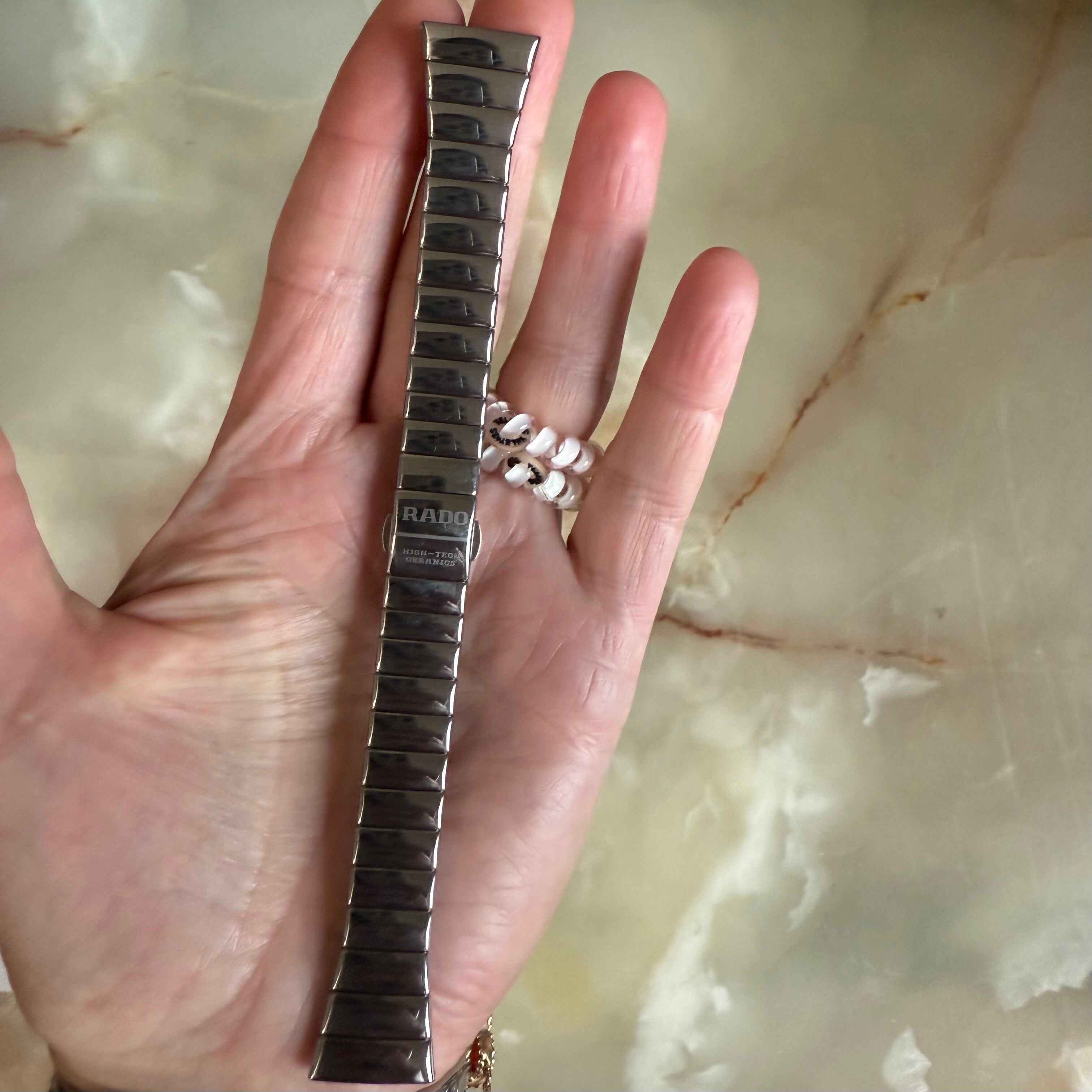 Authentic RADO High-Tech Ceramics Watch Bracelet 18mm 04499