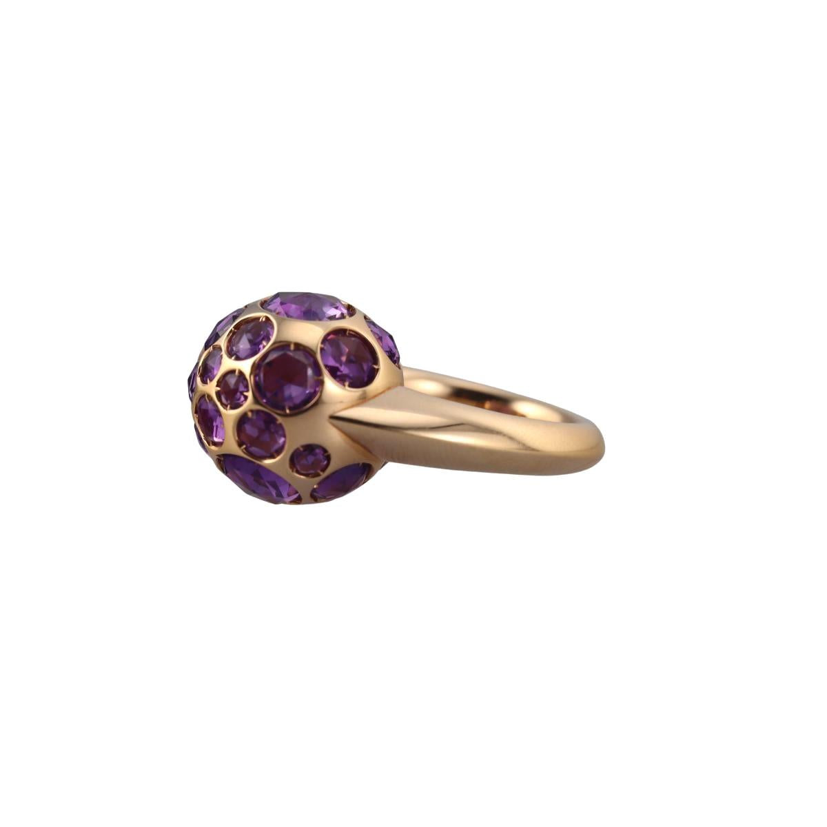 Pomellato Harem 18k Gold Amethyst Ring