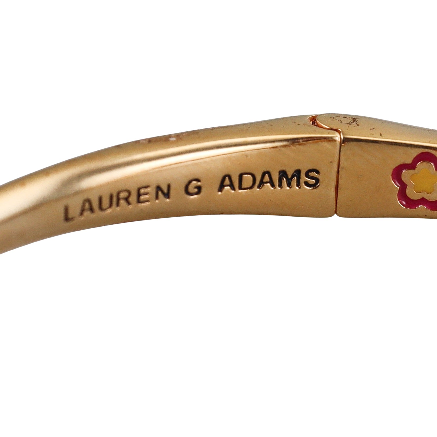 Lauren G Adams Open Arms Flower Bangle Bracelet